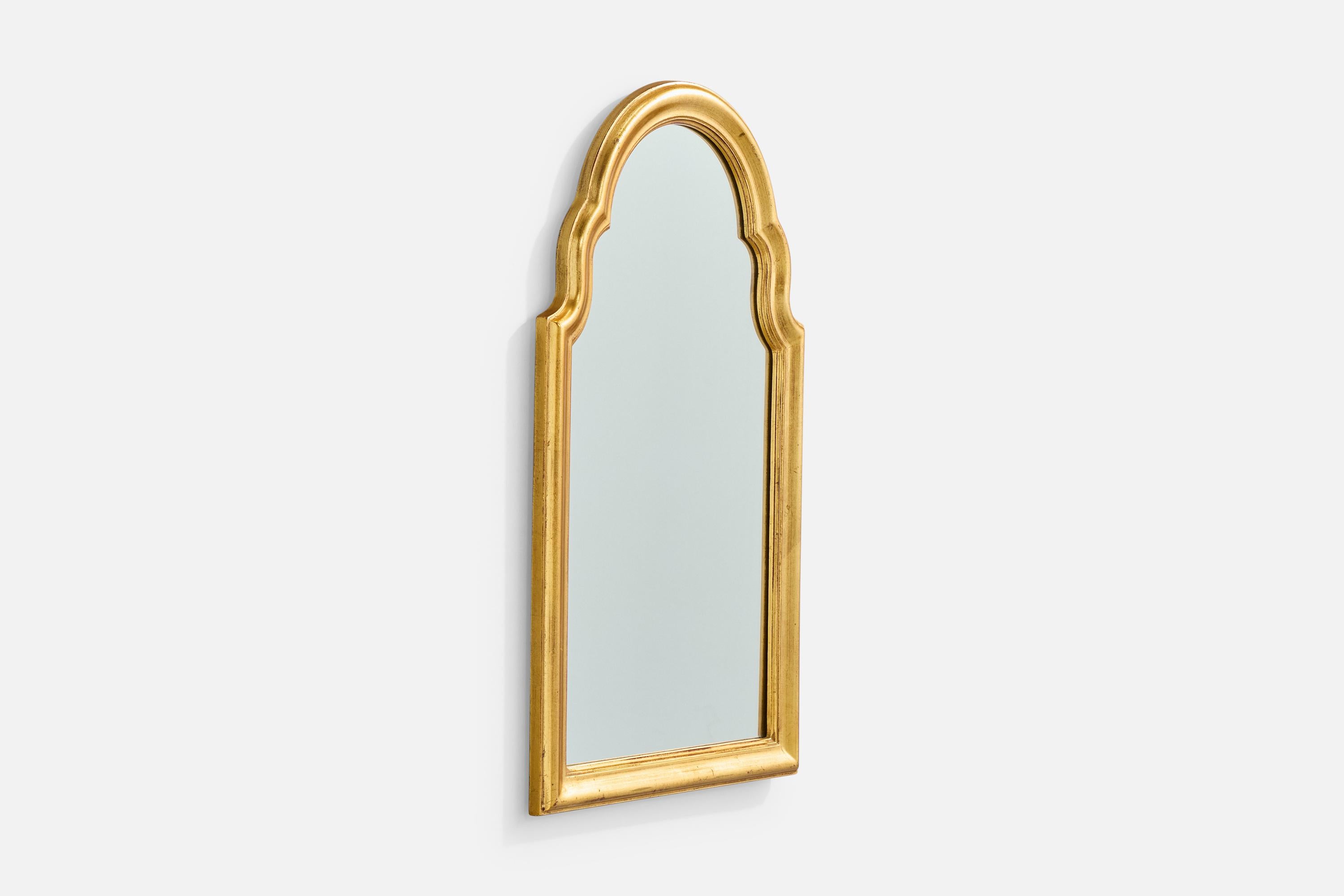 Belge Deknudt, miroir mural, Wood Wood, Belgique, années 1980 en vente