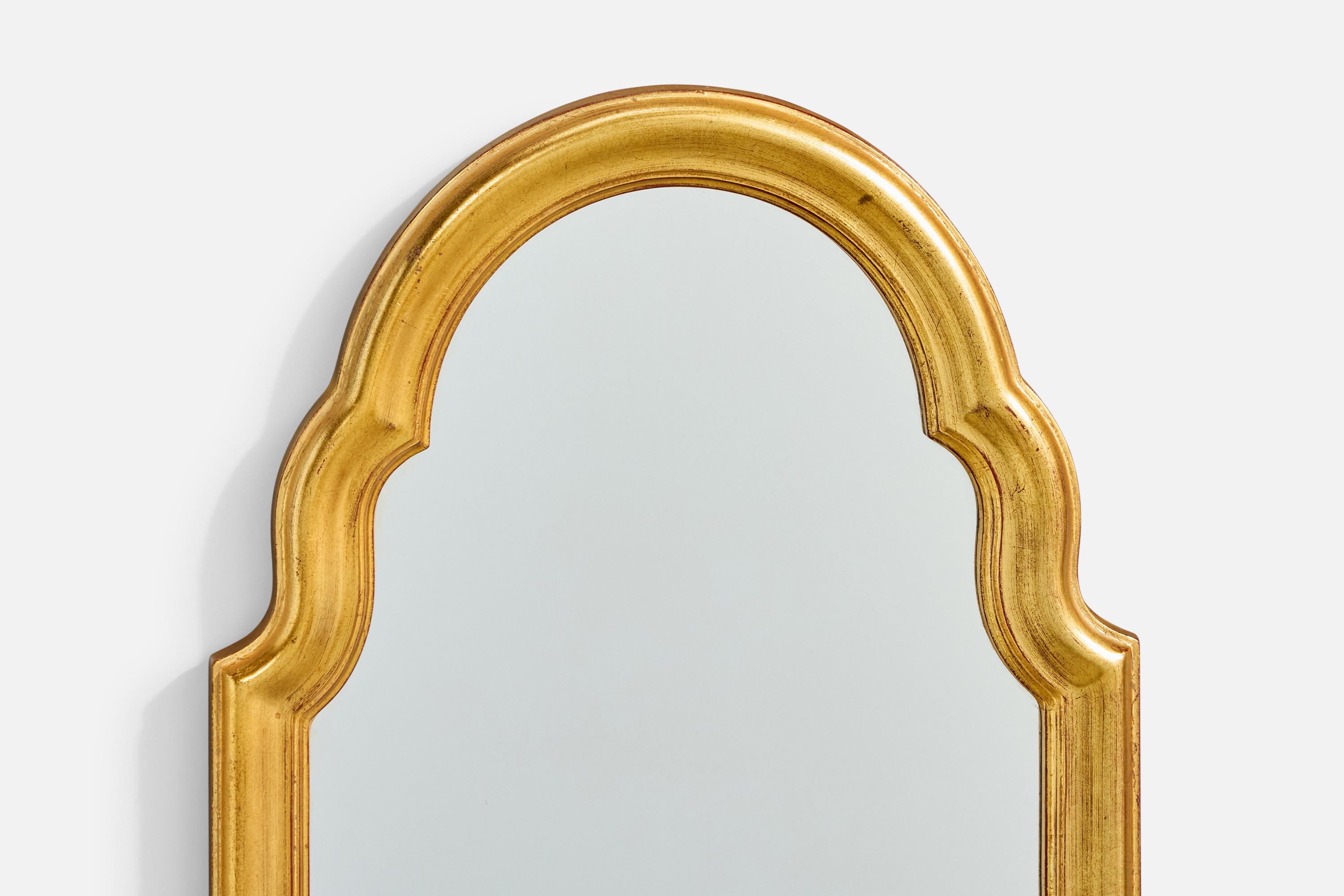 Fin du 20e siècle Deknudt, miroir mural, Wood Wood, Belgique, années 1980 en vente