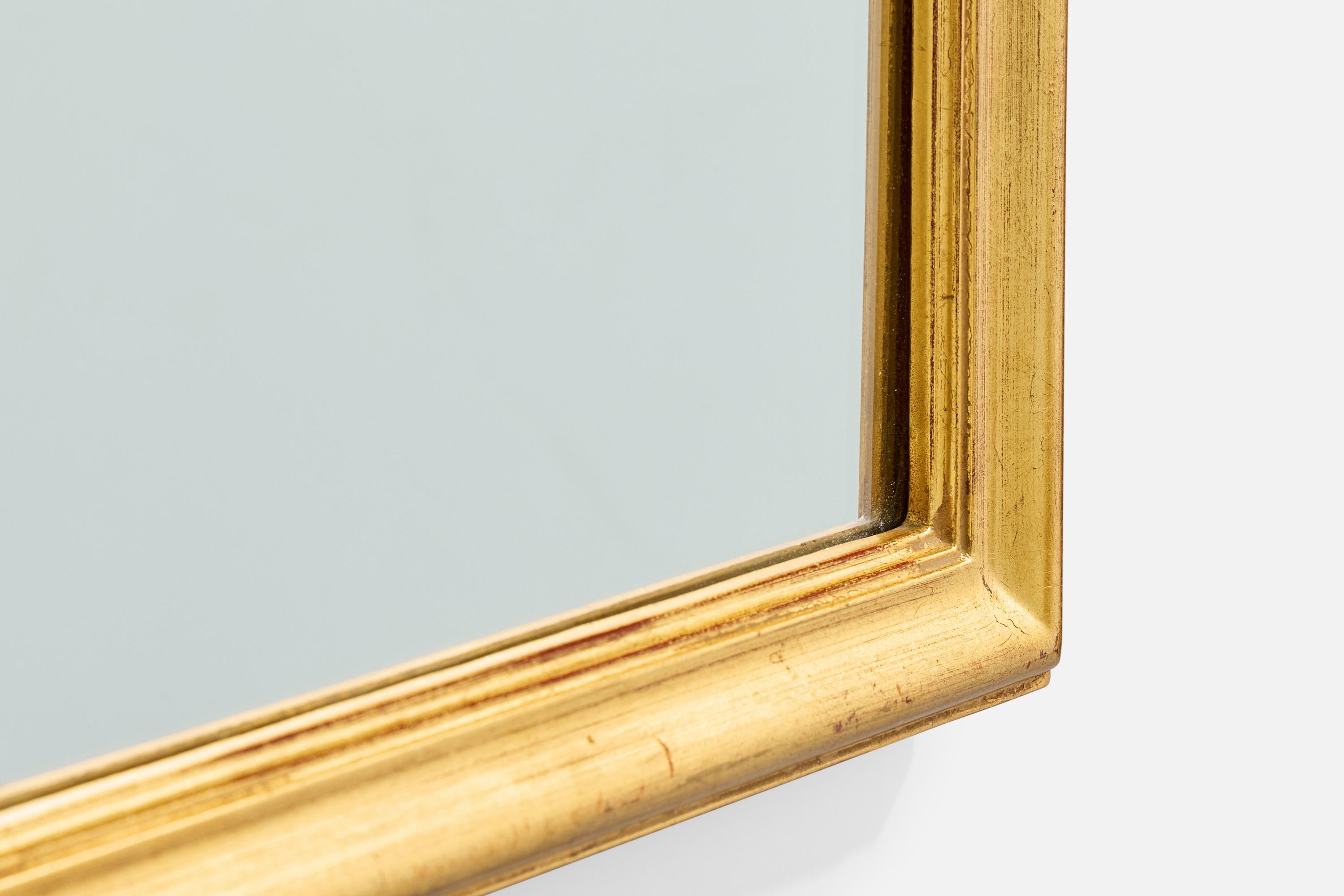 Deknudt, miroir mural, Wood Wood, Belgique, années 1980 en vente 1