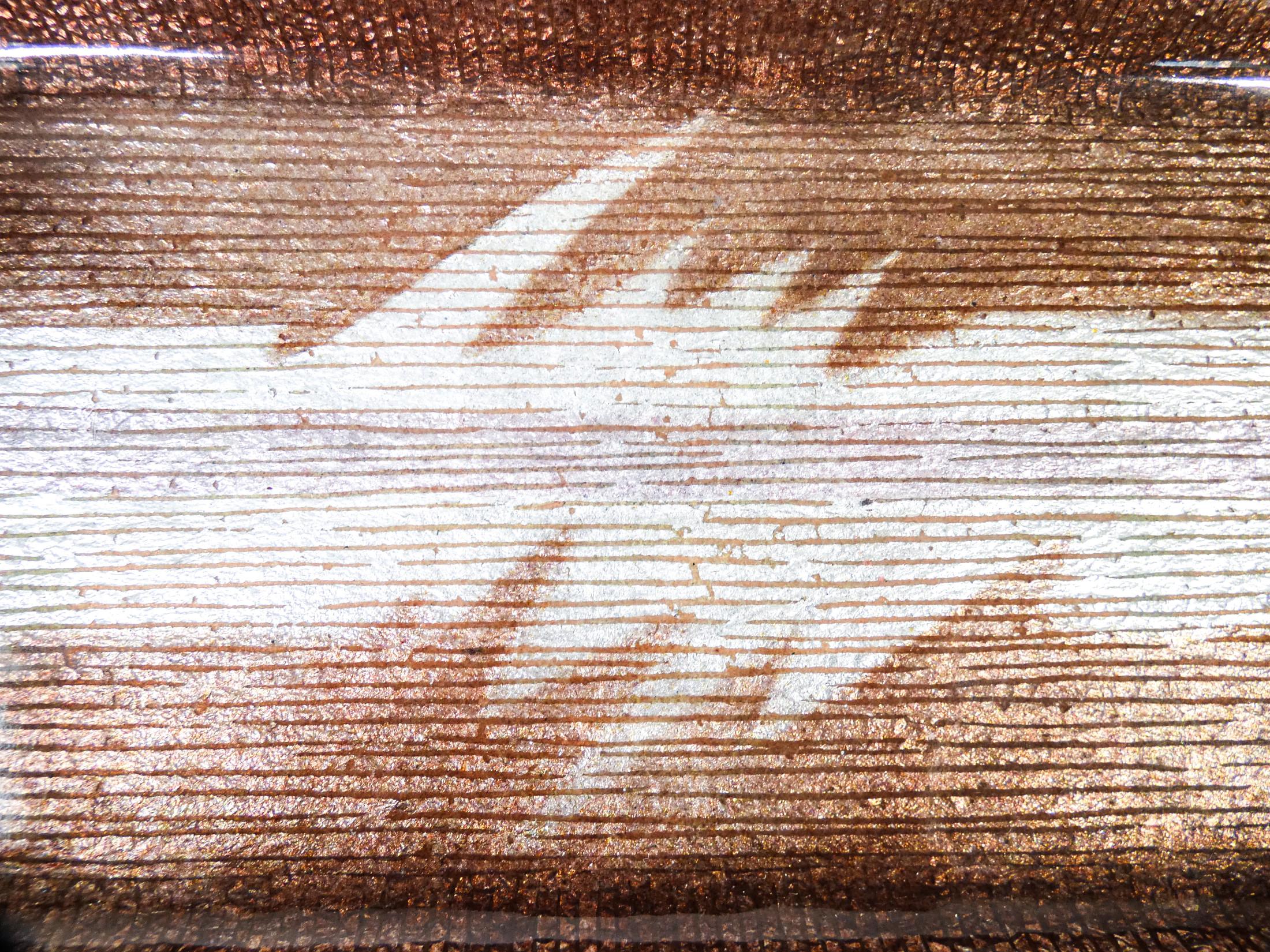 ‘Del Campo Italy’ Pocket-Emptier Plate in Enameled Copper, Italy, 1950s In condizioni buone a Torino, IT
