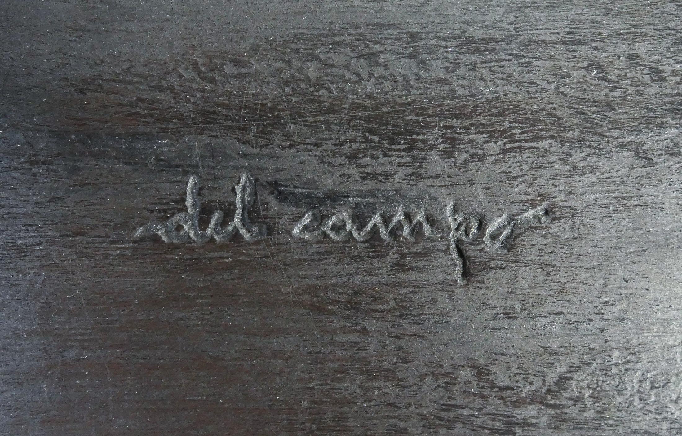 Metallo ‘Del Campo Italy’ Pocket-Emptier Plate in Enameled Copper, Italy, 1950s