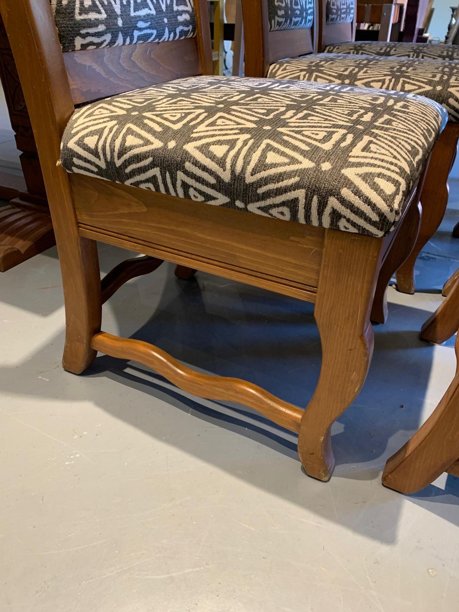 Carved Del Mar Dining Chairs For Sale