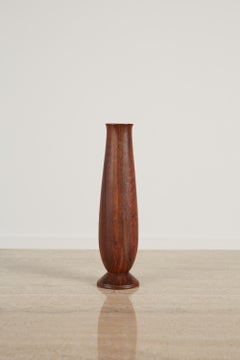Del Stubbs Turned Wood Bud Vase