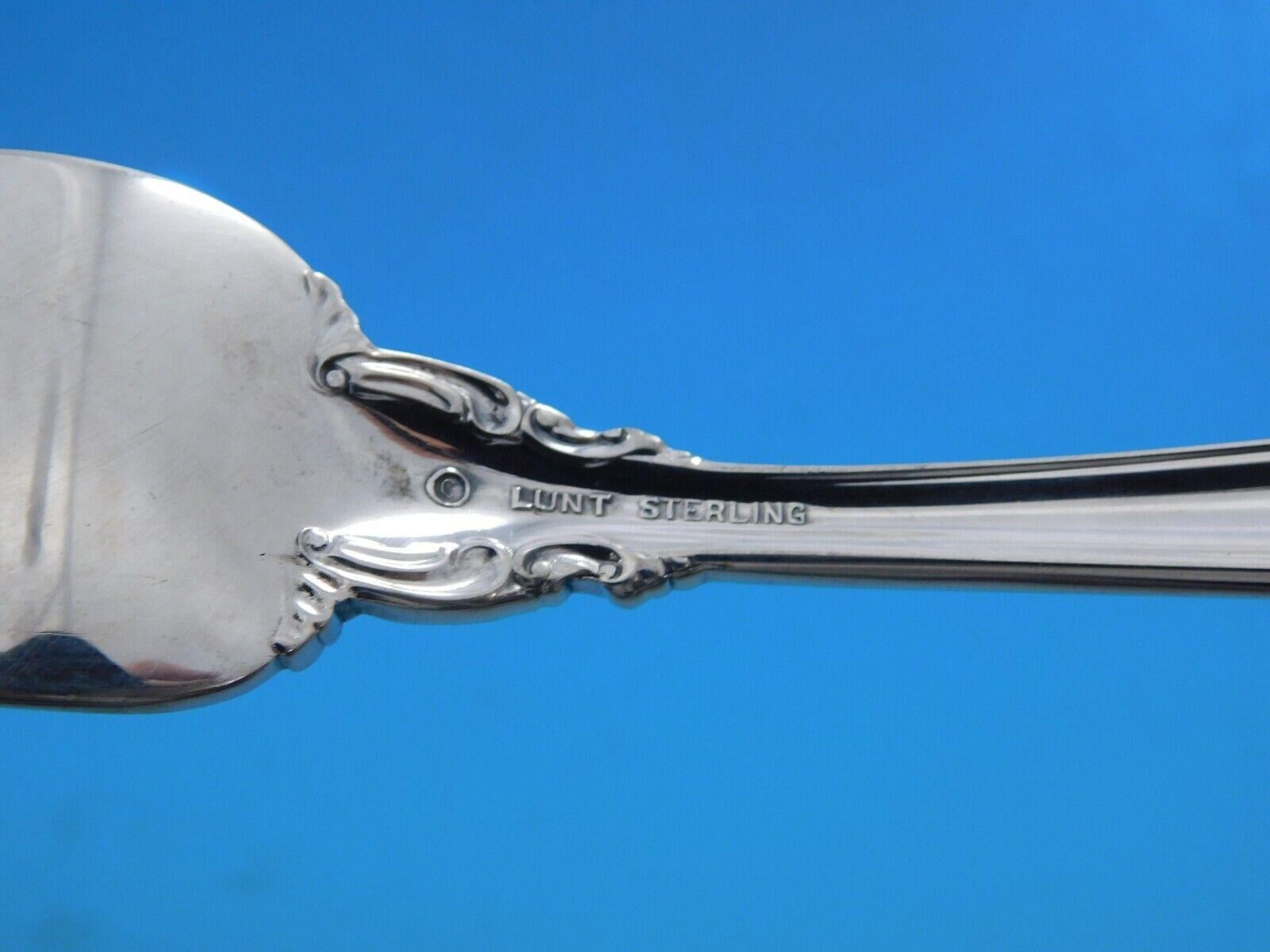 XX secolo Delacourt by Lunt Silver Servizio di posate per 12 persone 54 pezzi in vendita