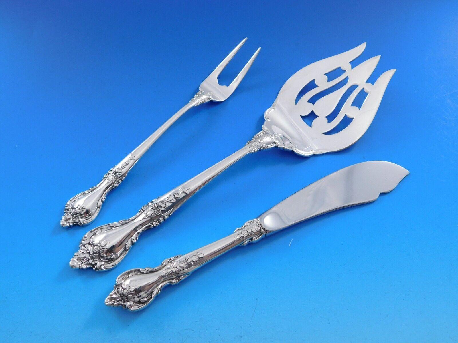 Delacourt by Lunt Silver Servizio di posate per 12 persone 54 pezzi in vendita 2