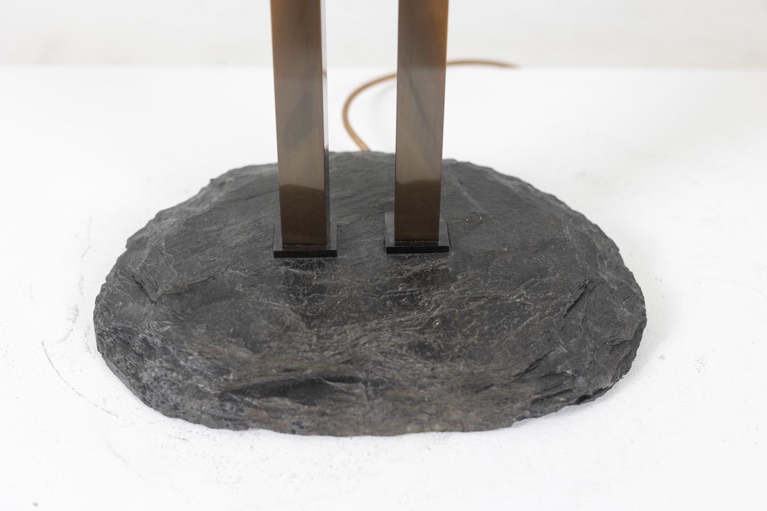Lampe armillaire modèle Delamarche. Travail artisanal. en vente 7