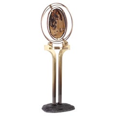 “Delamarche” model armillary lamp. Artisan work.