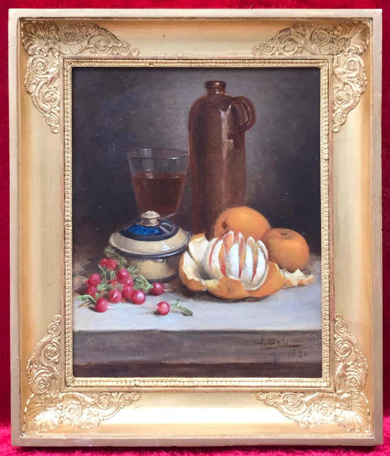 Pudding Landscape SH Lee - “Formal Tablescape Dessert” For Sale at 1stDibs