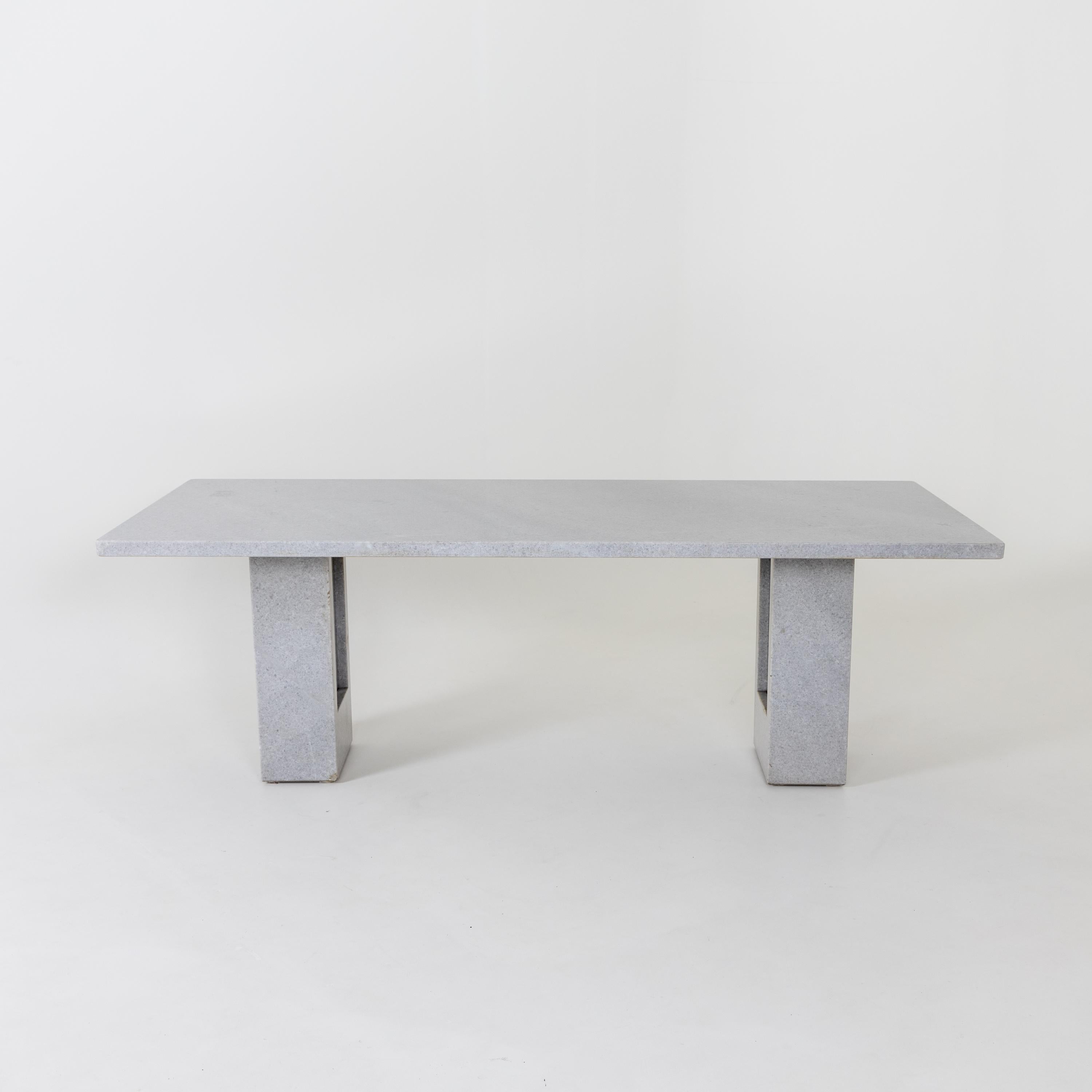 'Delfi' Dining Table by Carlo Scarpa and Marcel Breuer for Gavina, Italy, 1970s In Excellent Condition In Greding, DE