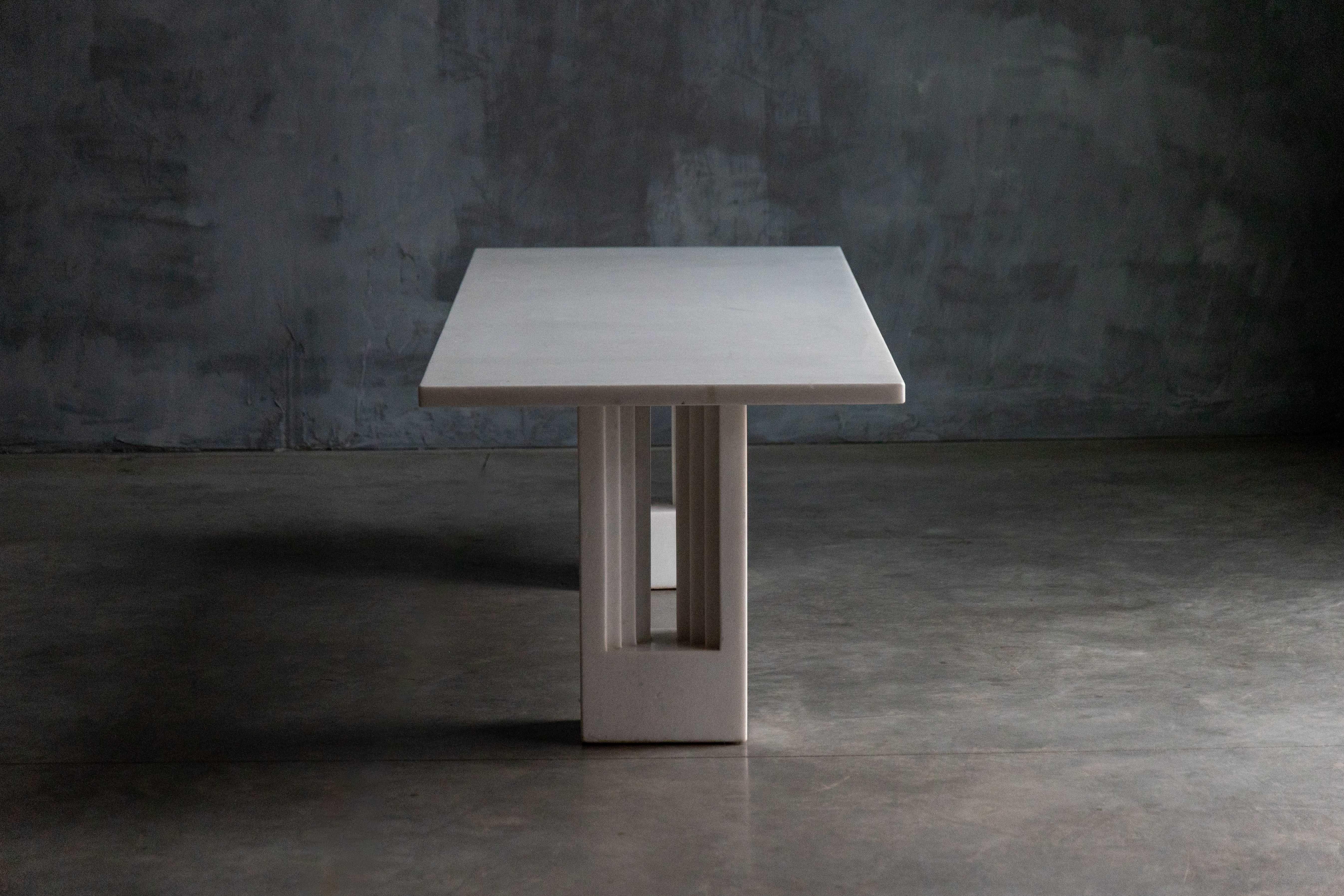 'Delfi' Dining Table by Carlo Scarpa and Marcel Breuer for Simon, Italy, 1969 For Sale 2