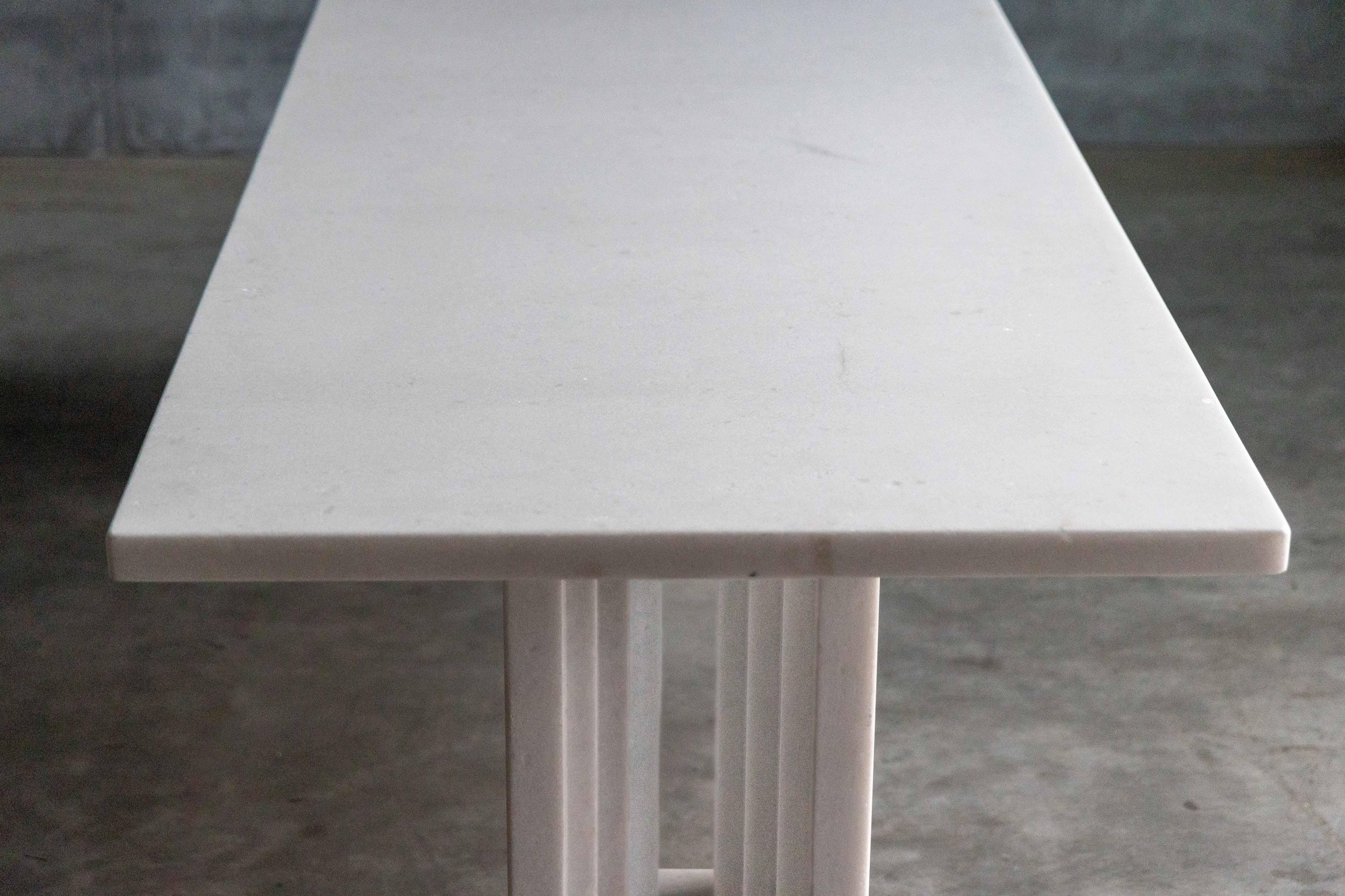 'Delfi' Dining Table by Carlo Scarpa and Marcel Breuer for Simon, Italy, 1969 For Sale 4