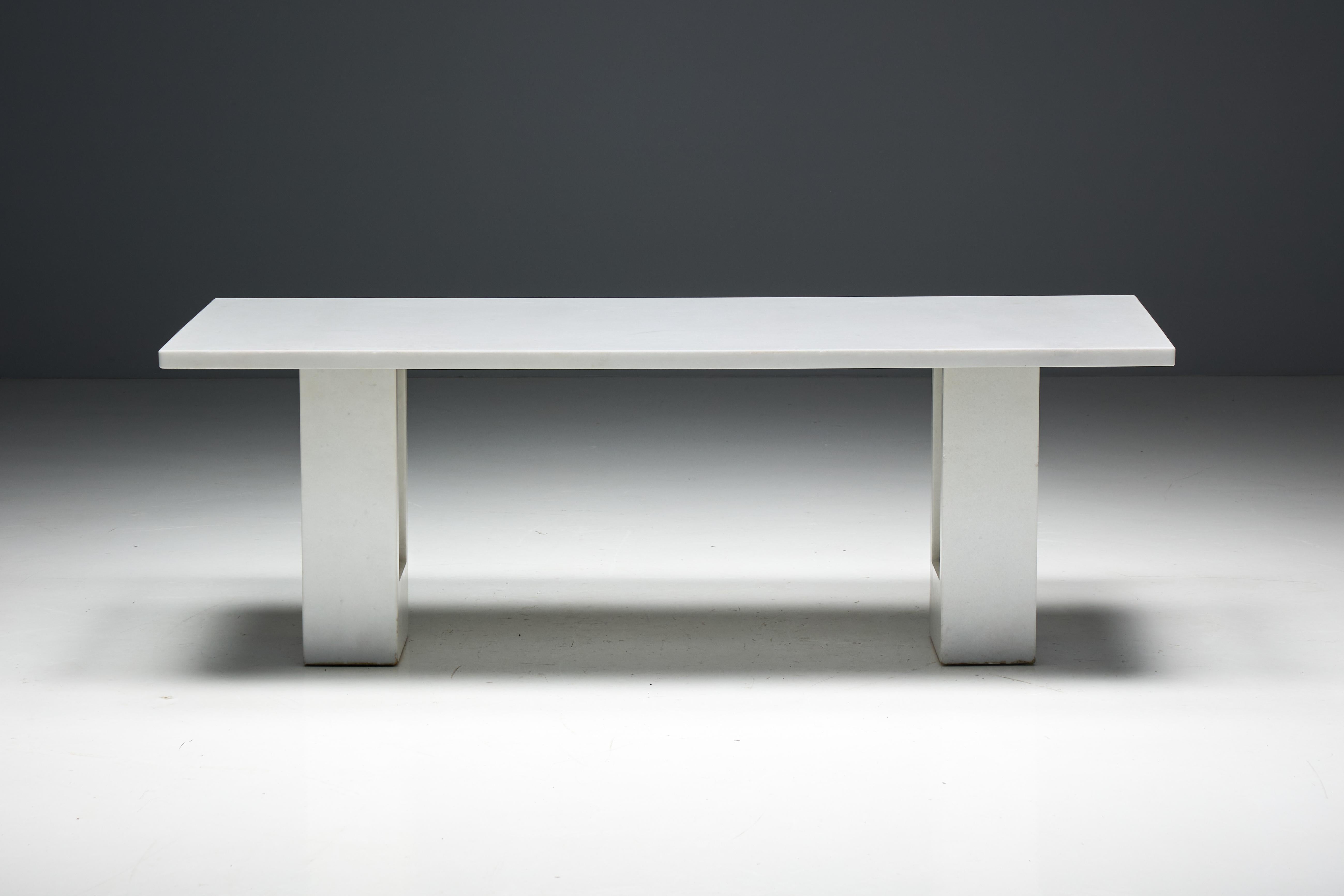 'Delfi' Dining Table by Carlo Scarpa and Marcel Breuer for Simon, Italy, 1969 For Sale 10