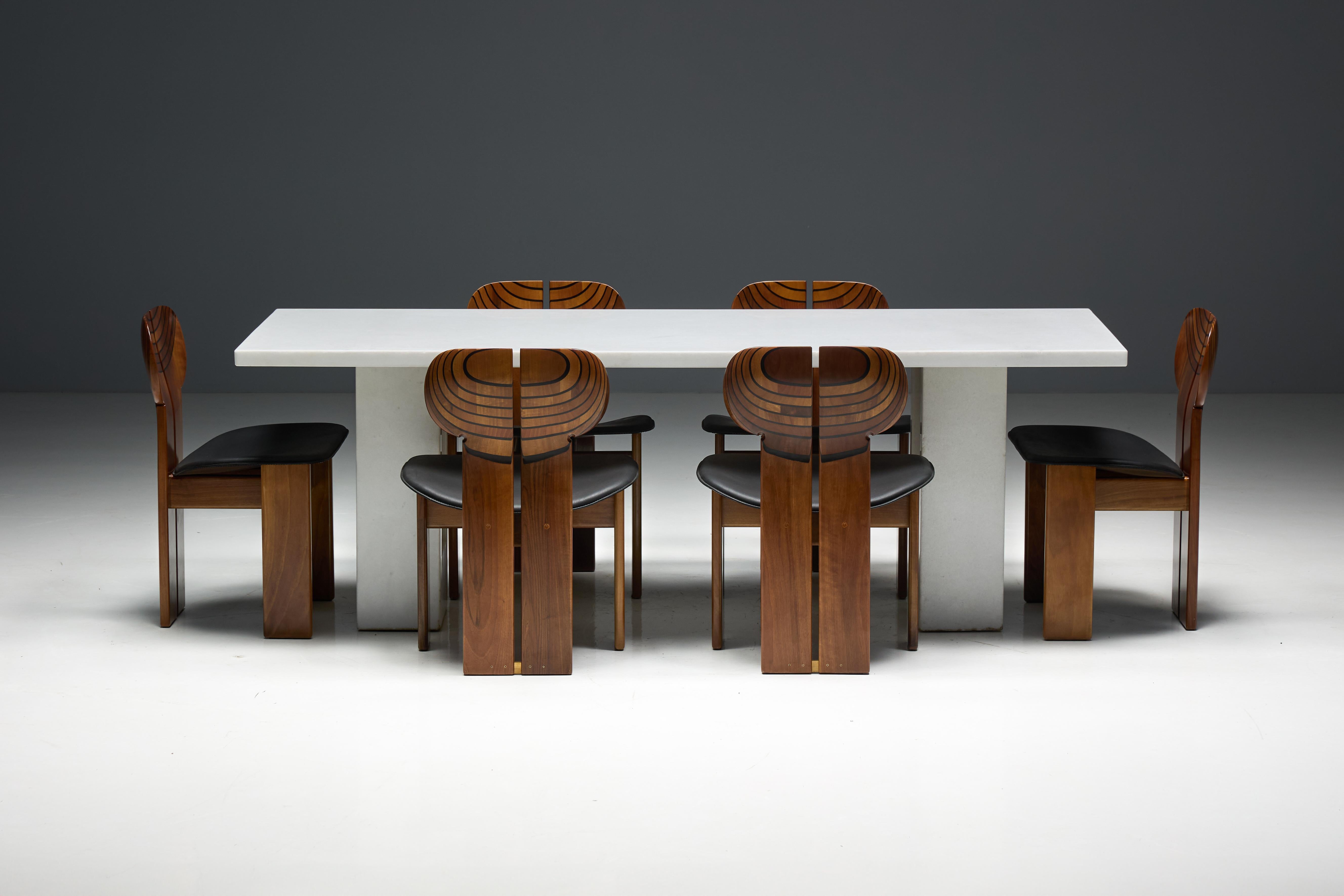 'Delfi' Dining Table by Carlo Scarpa and Marcel Breuer for Simon, Italy, 1969 For Sale 13