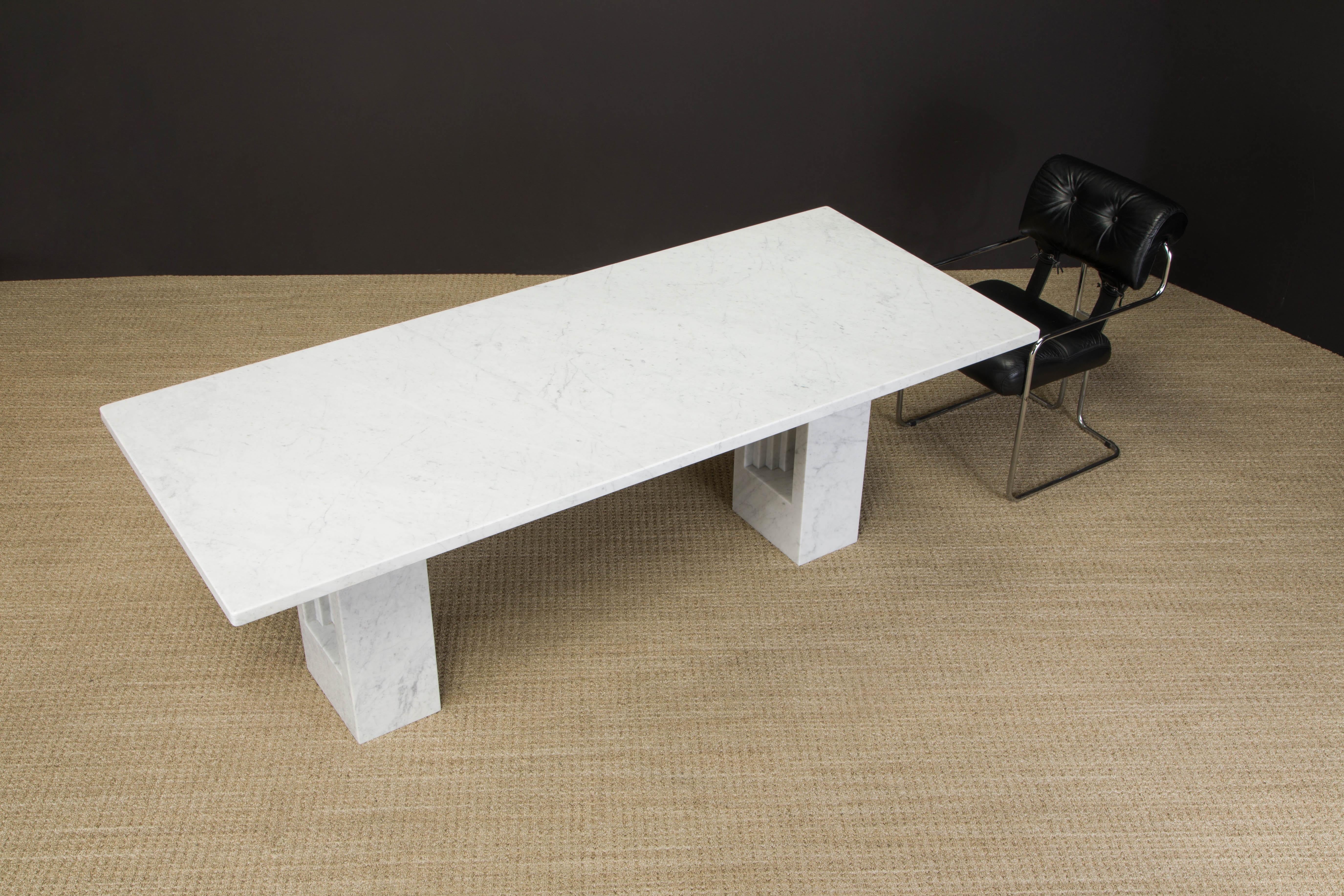 'Delfi' Marble Dining Table by Marcel Breuer and Carlo Scarpa for Gavina, Italy For Sale 4