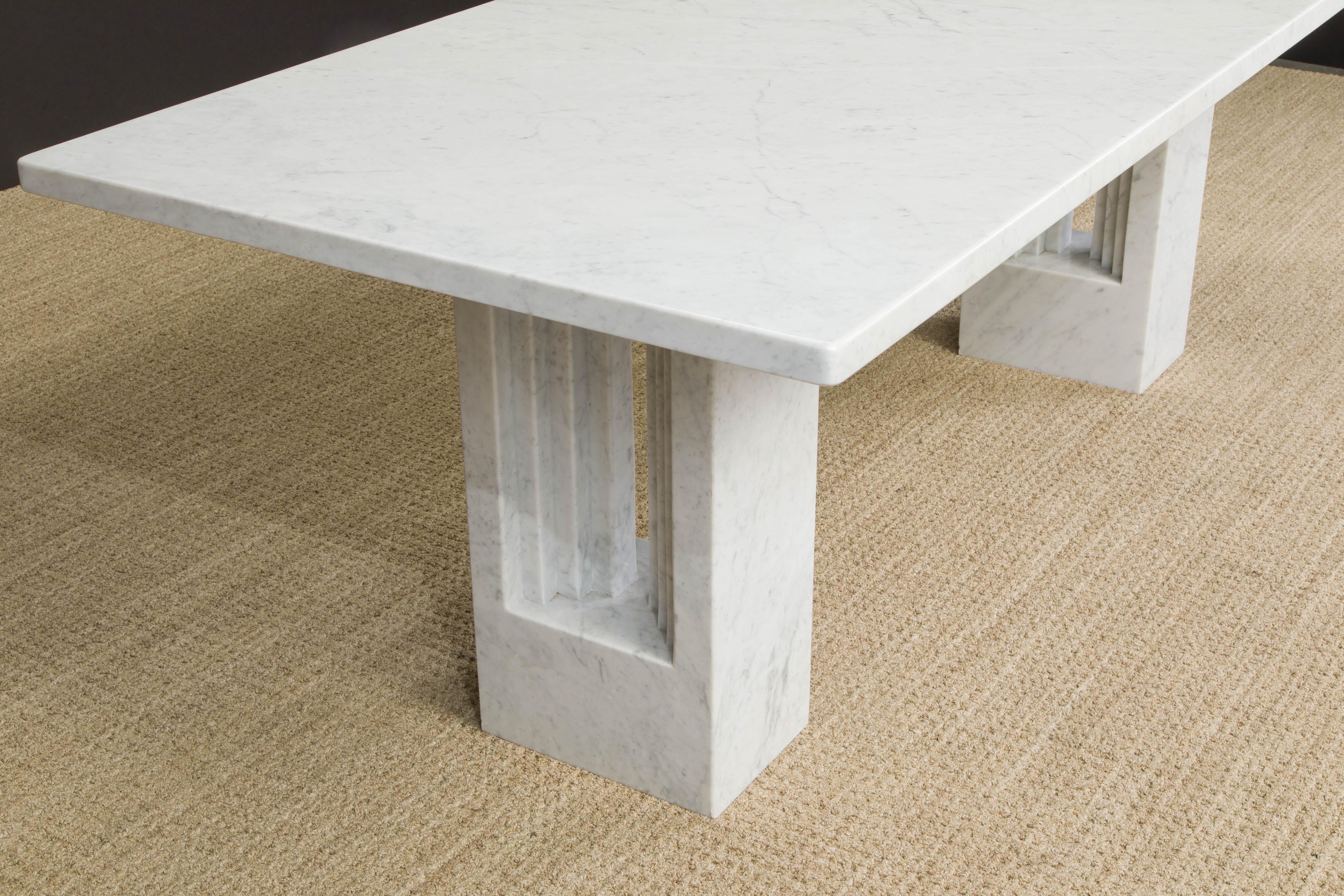 'Delfi' Marble Dining Table by Marcel Breuer and Carlo Scarpa for Gavina, Italy For Sale 5