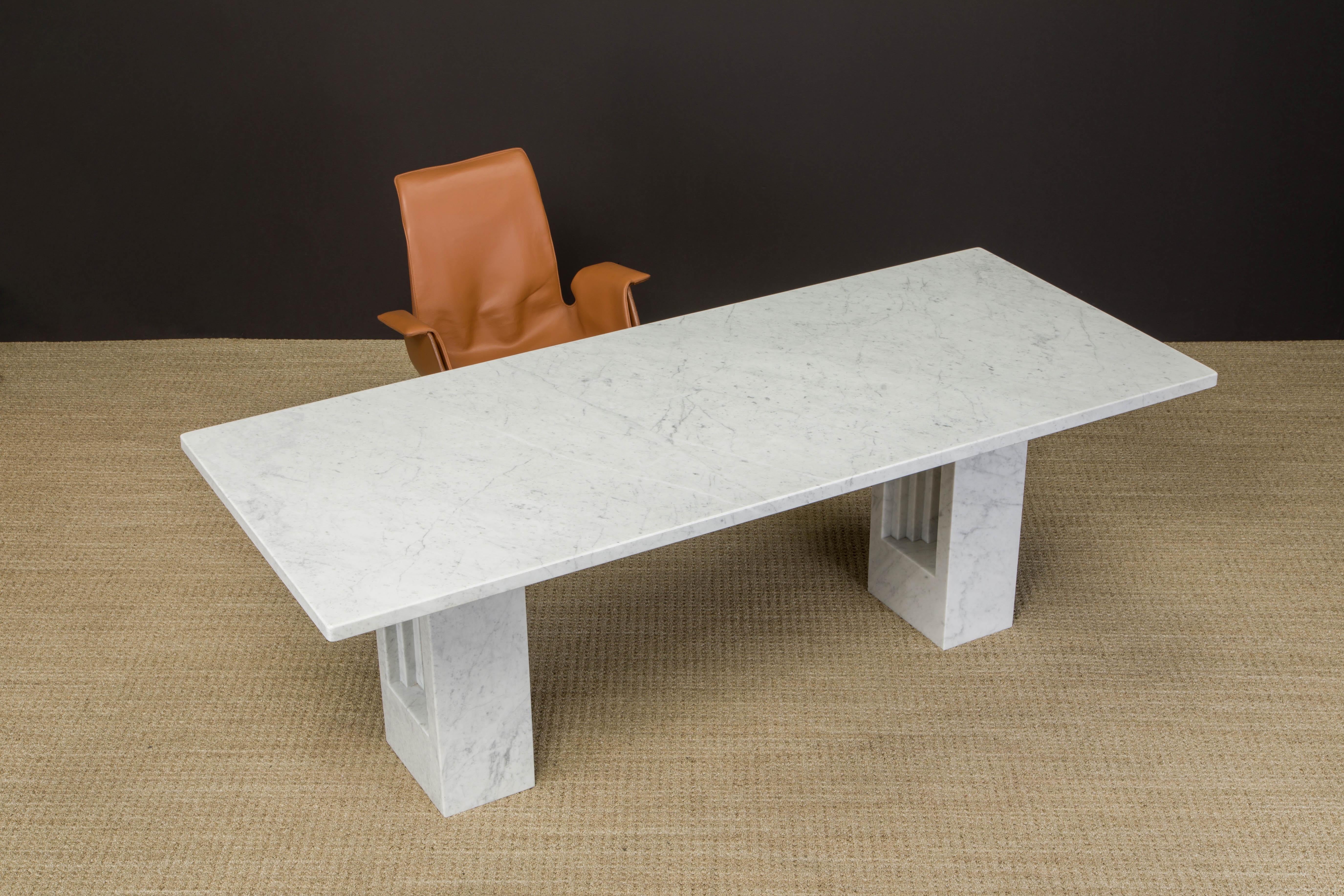 'Delfi' Marble Dining Table by Marcel Breuer and Carlo Scarpa for Gavina, Italy For Sale 8