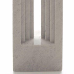 Delfi Table, Original Carrara Marble Table by Carlo Scarpa, 1970s