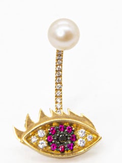 Delfina Deletrez Eyes On Me Piercing Earring