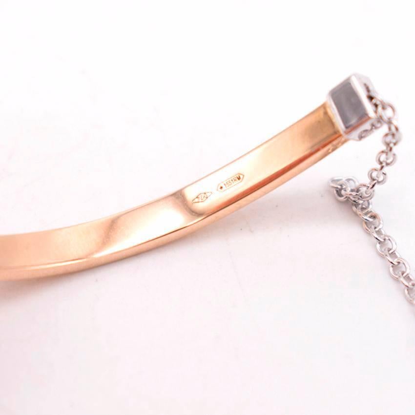 Delfina Delettrez Diamond and 18 Karat Gold Bracelet In Good Condition For Sale In London, GB
