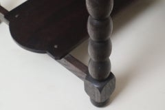 Delft Art Deco Oak Table With 9 Pieces 18th-Century Tiles