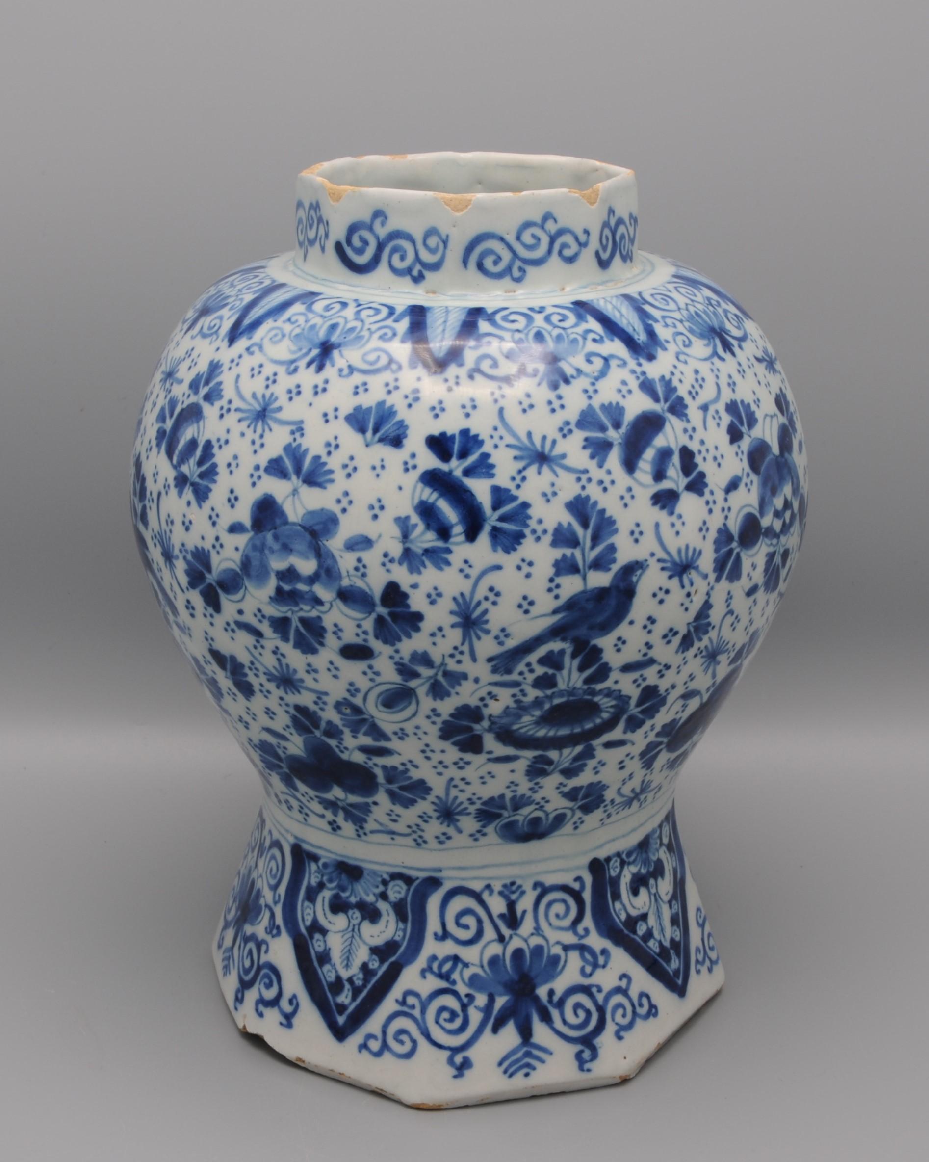 Chinoiseries Vase balustre 
