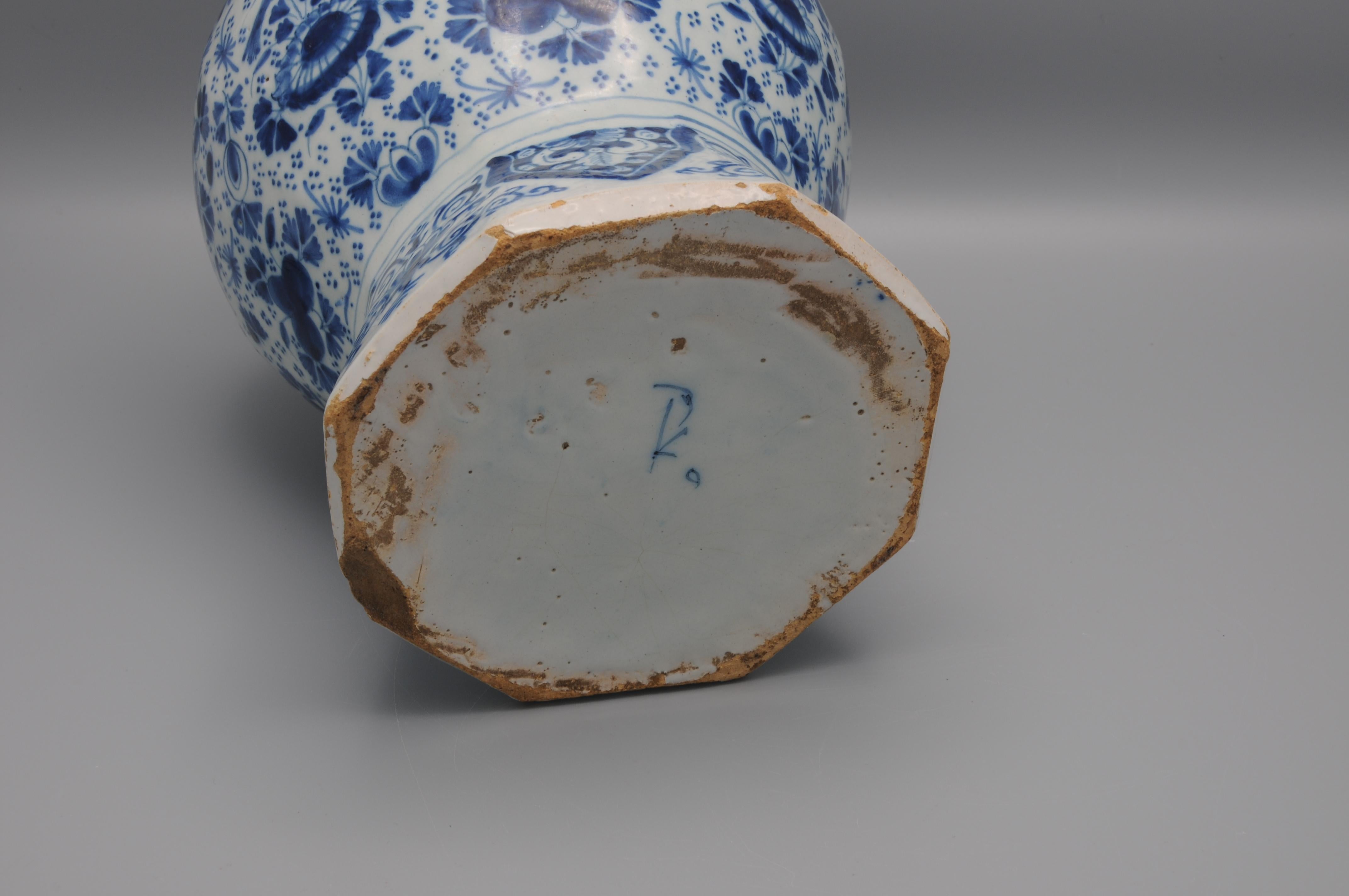 Vernissé Vase balustre 