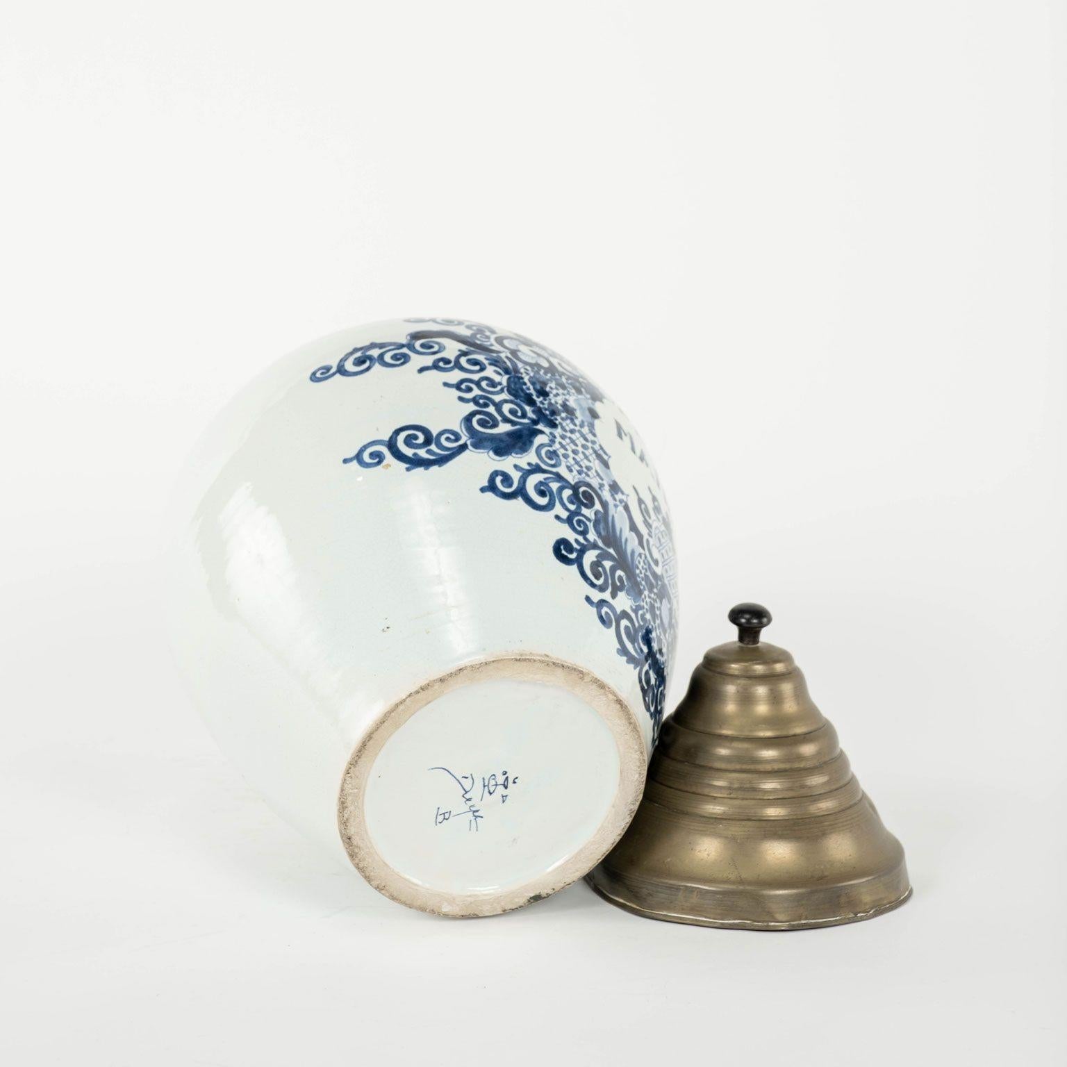 Fired Delft Blue and White 