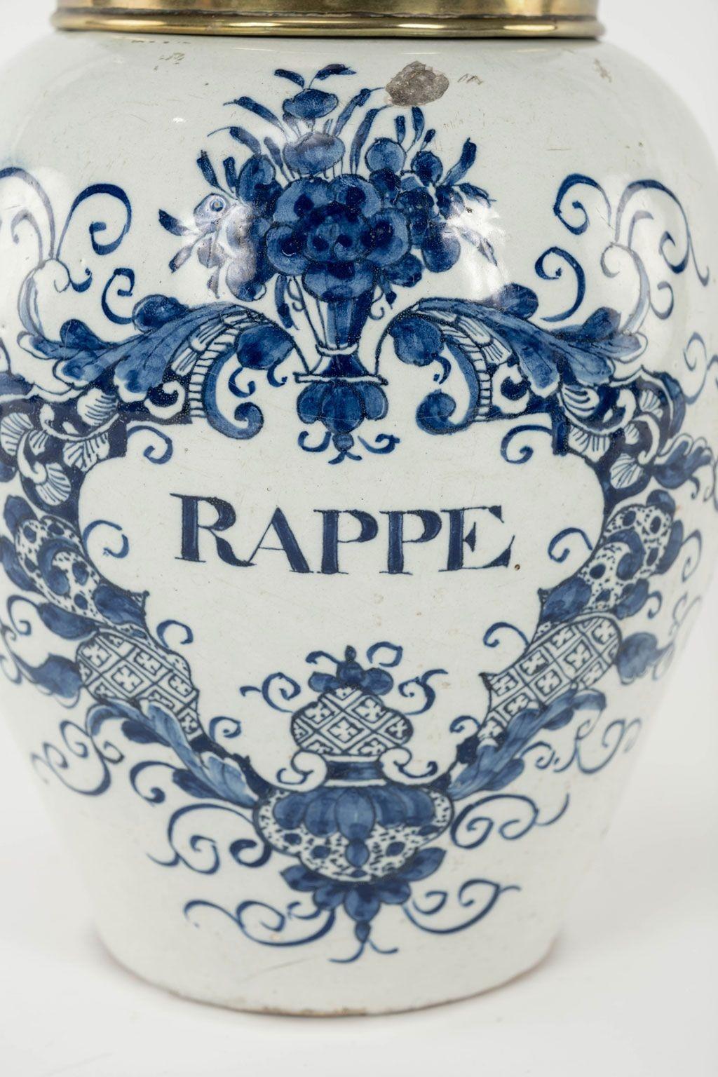 Fine XVIII secolo Barattolo per tabacco 