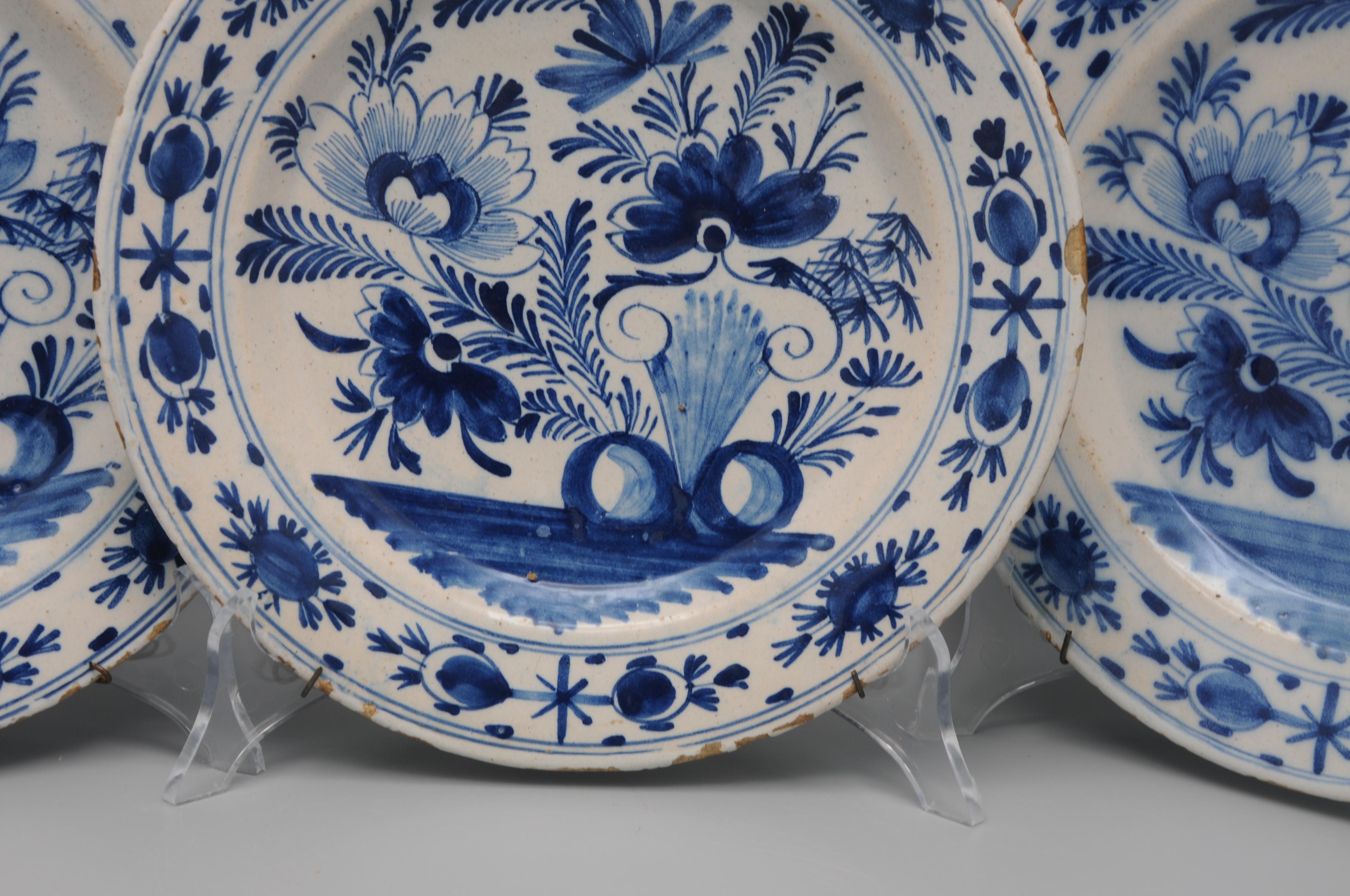 Ensemble de 3 assiettes 
