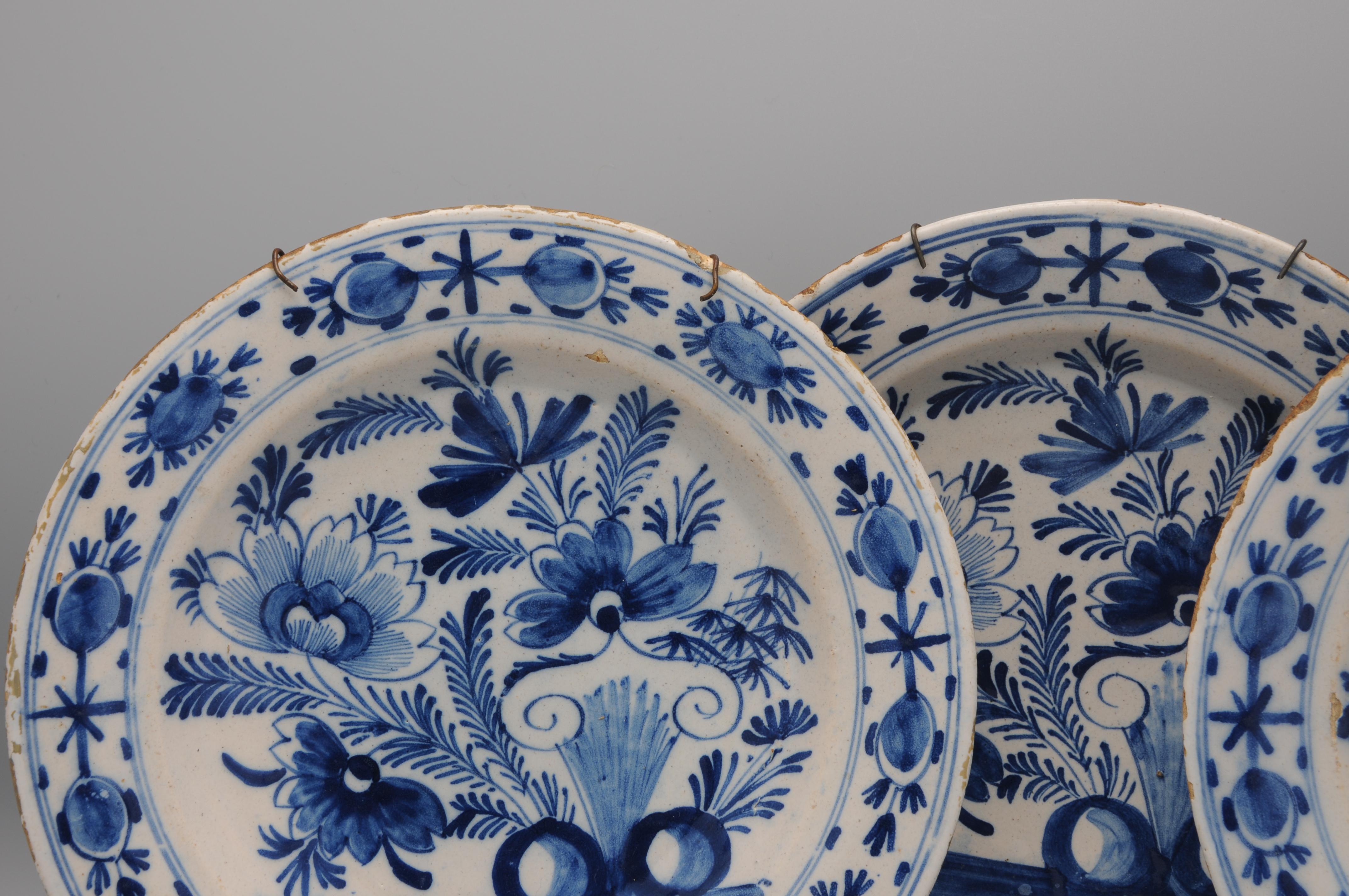 Ensemble de 3 assiettes 