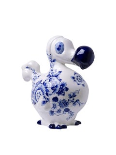 Delft Blue ceramic set "The Blue Dodo"