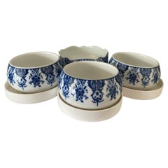 Delft Blue Inspired Serving Pieces, Designed by Marcel Wanders for KLM Airlines