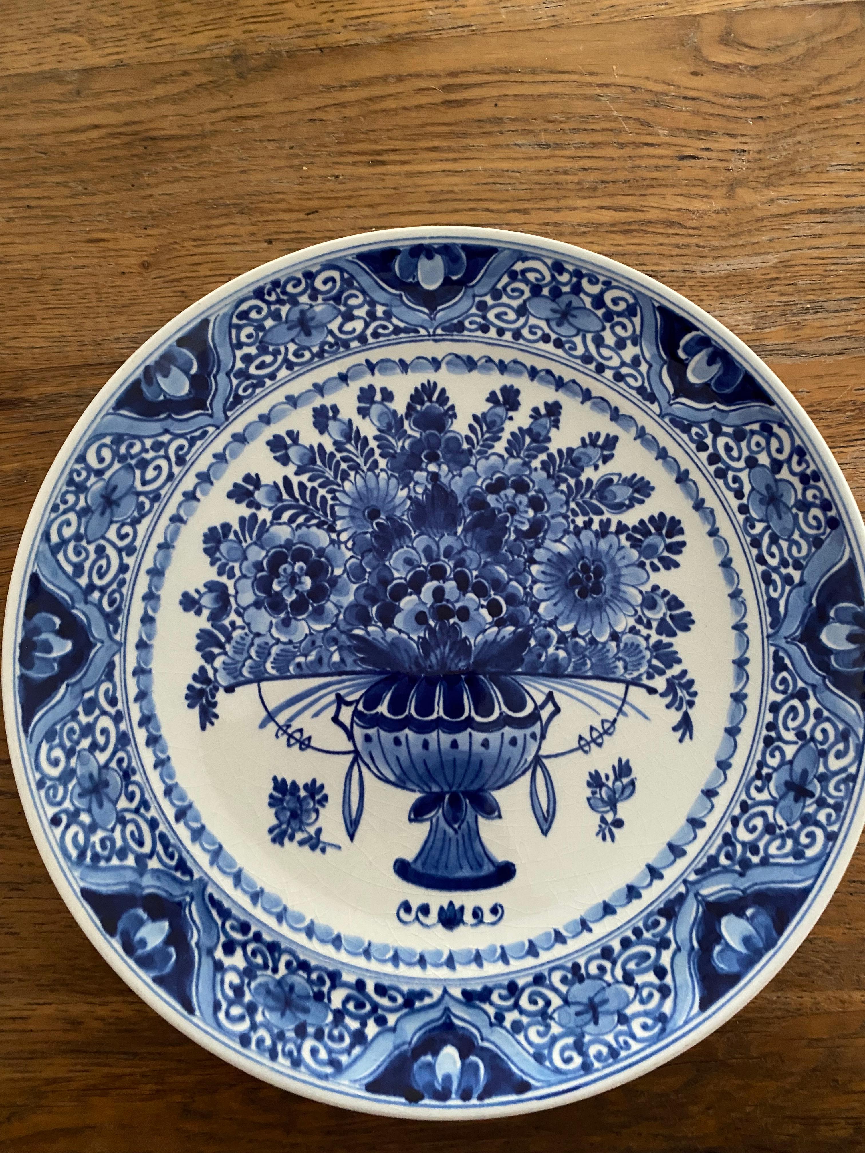 Altro Piatto da portata blu di Royal Delft in vendita
