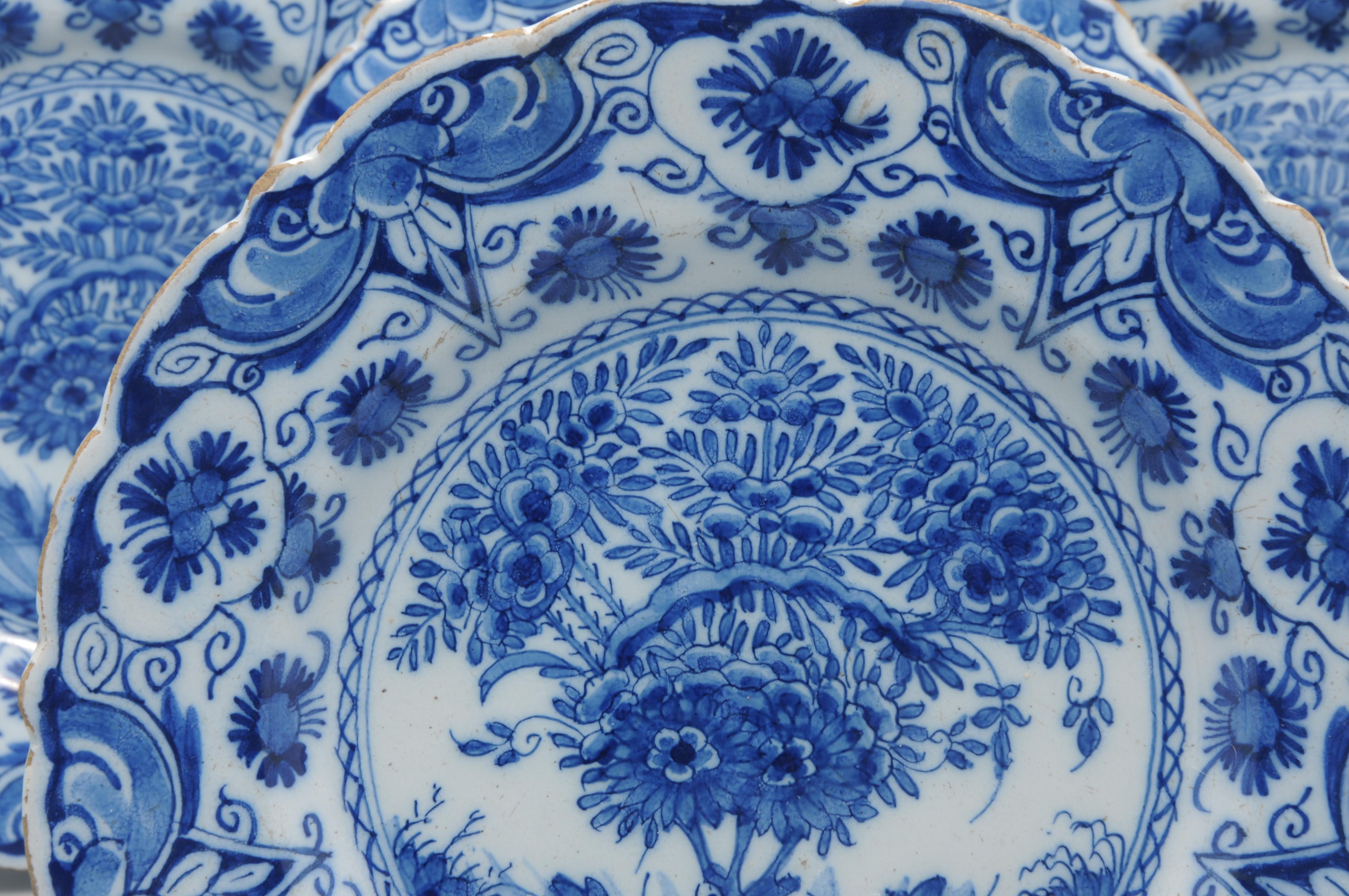 Ensemble de 4 assiettes 