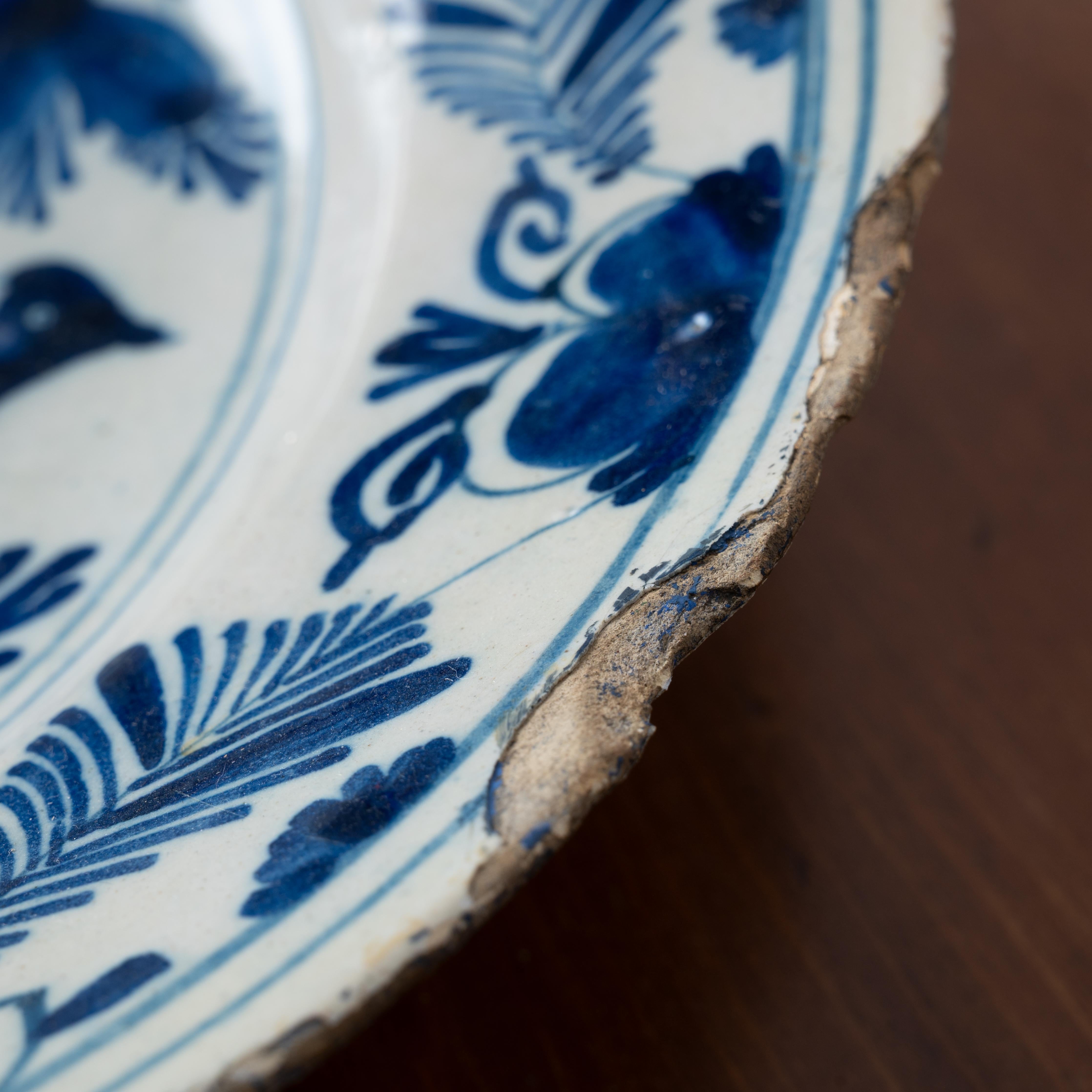 Delft Charger, 18th Century For Sale 5