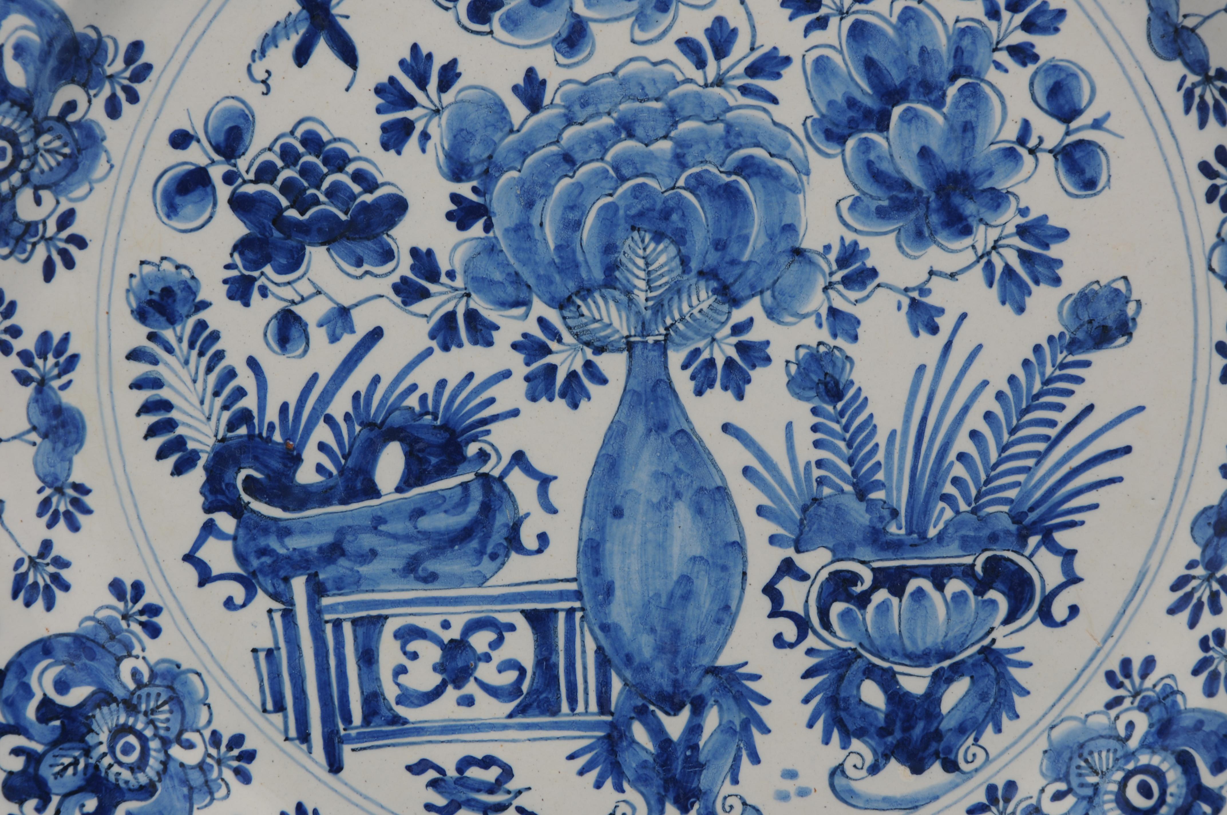Delft - Cargador con decoración chinoiserie, S. XVIII Glaseado en venta