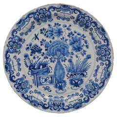 Delft - Cargador con decoración chinoiserie, S. XVIII