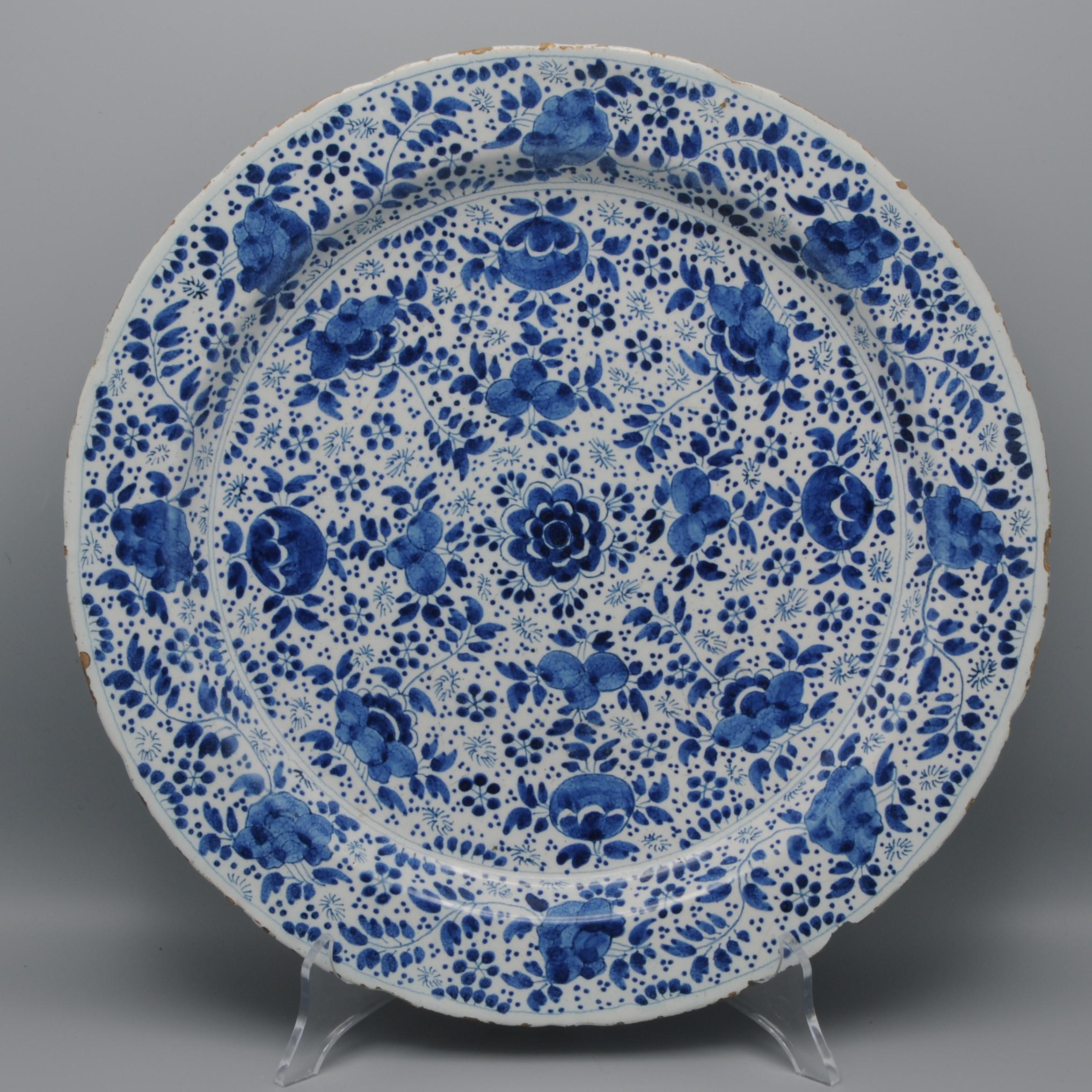 Néerlandais Delft - Pichet à décor 