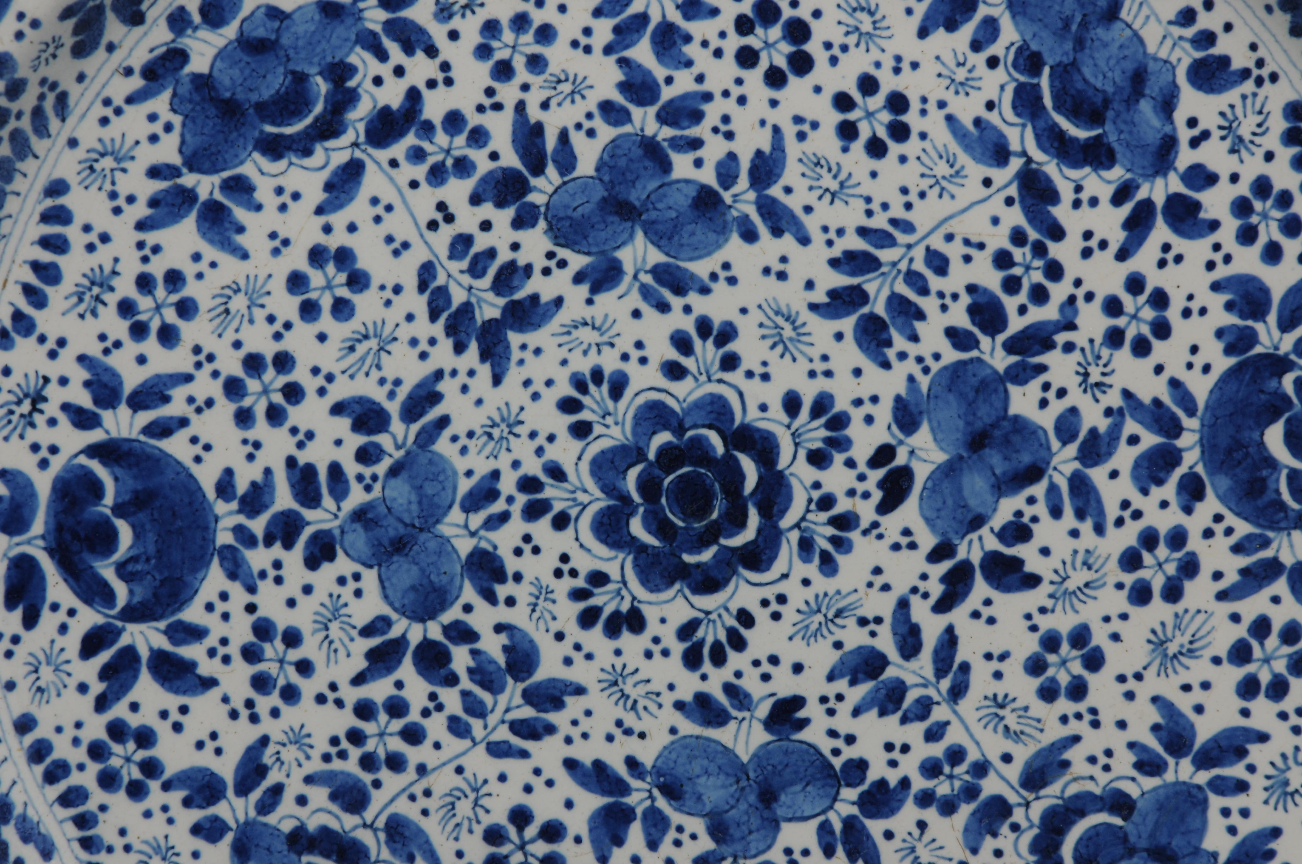 Vernissé Delft - Pichet à décor 