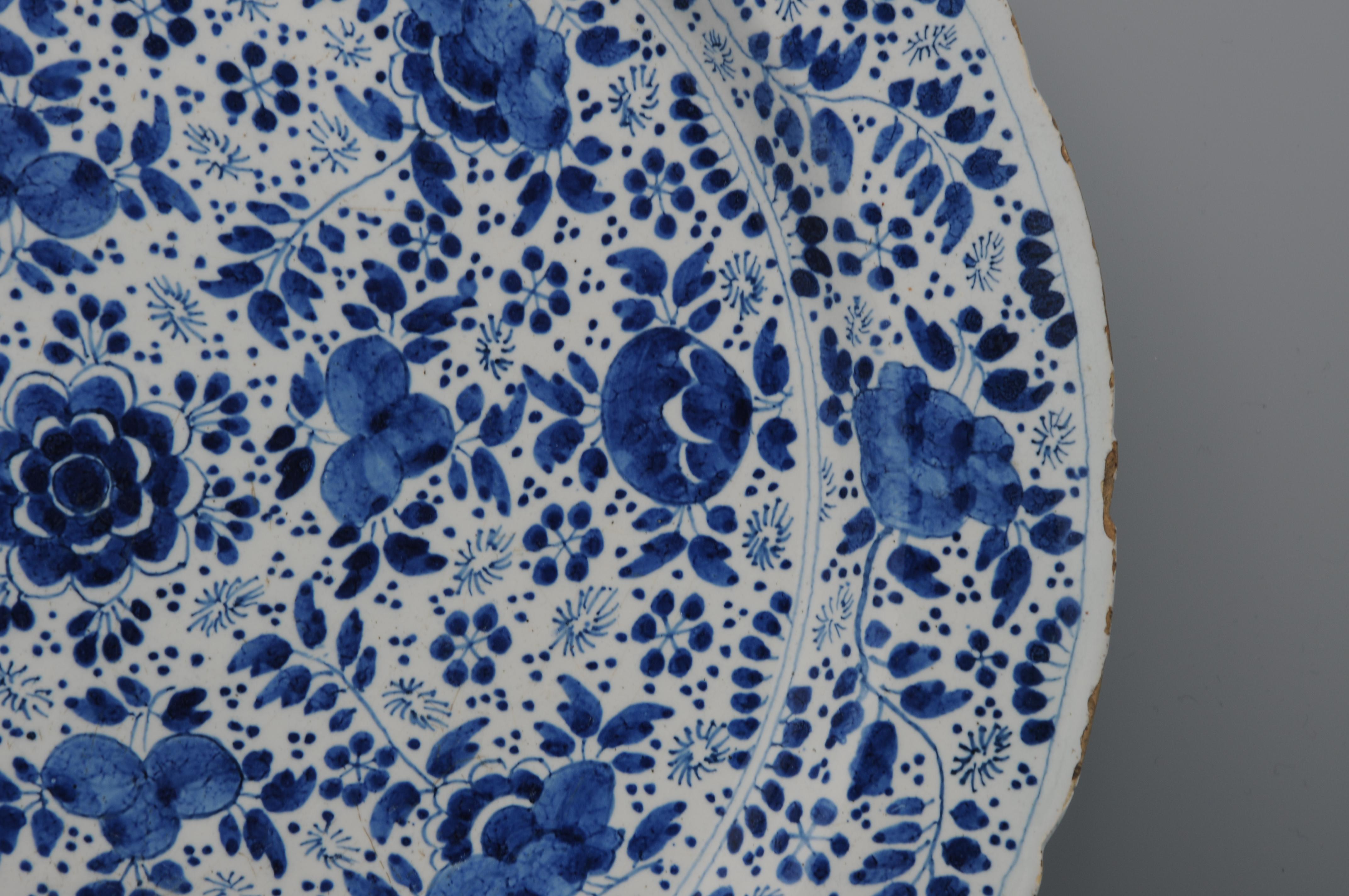 XVIIIe siècle Delft - Pichet à décor 