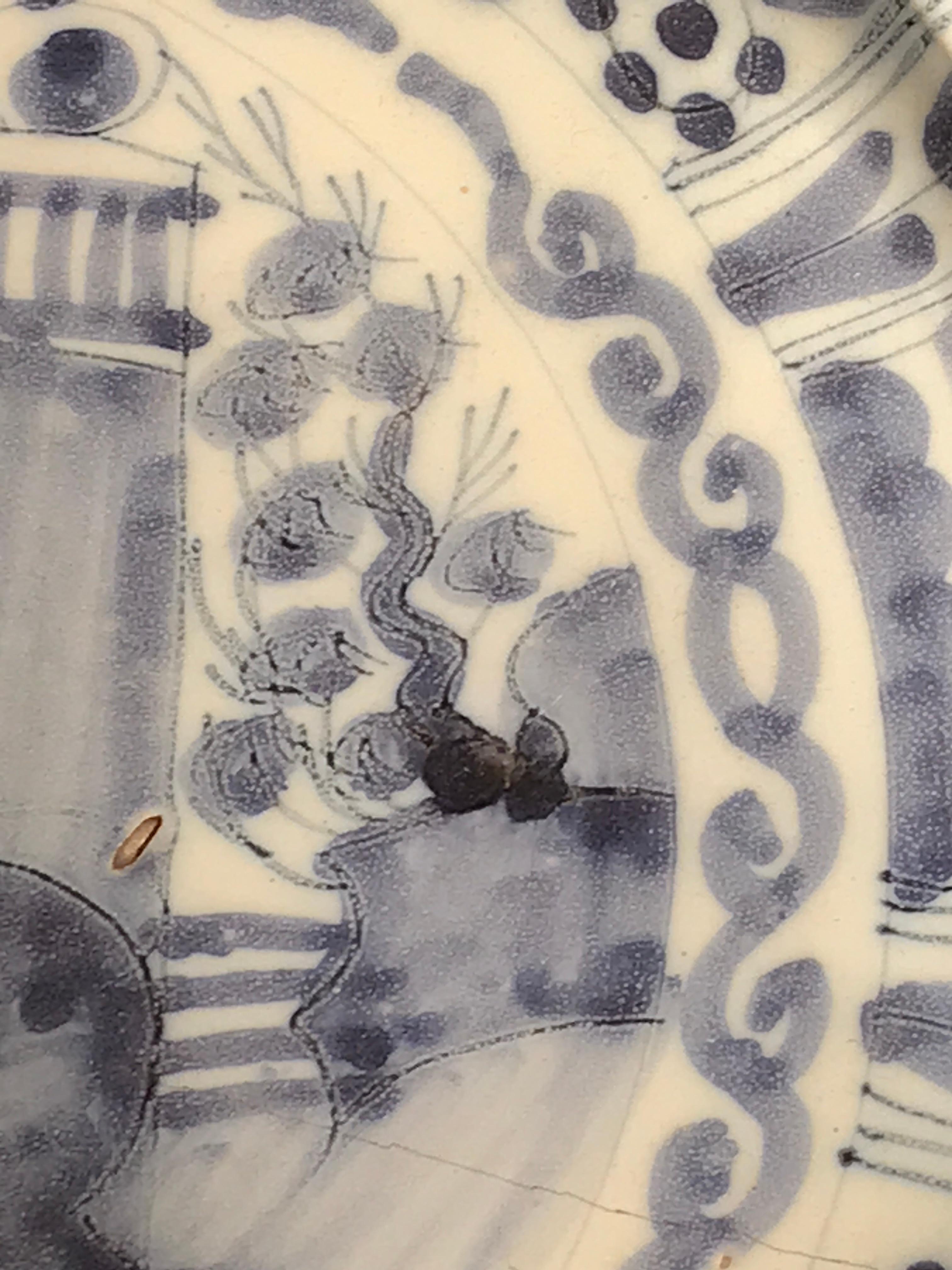 Delft Plato Wanli León Chino Barroco Holandés en venta 4