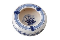 Delft Hand Painted Ceramic Ashtray