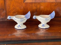 Supports à oeufs en céramique peints à la main par Delft Holland