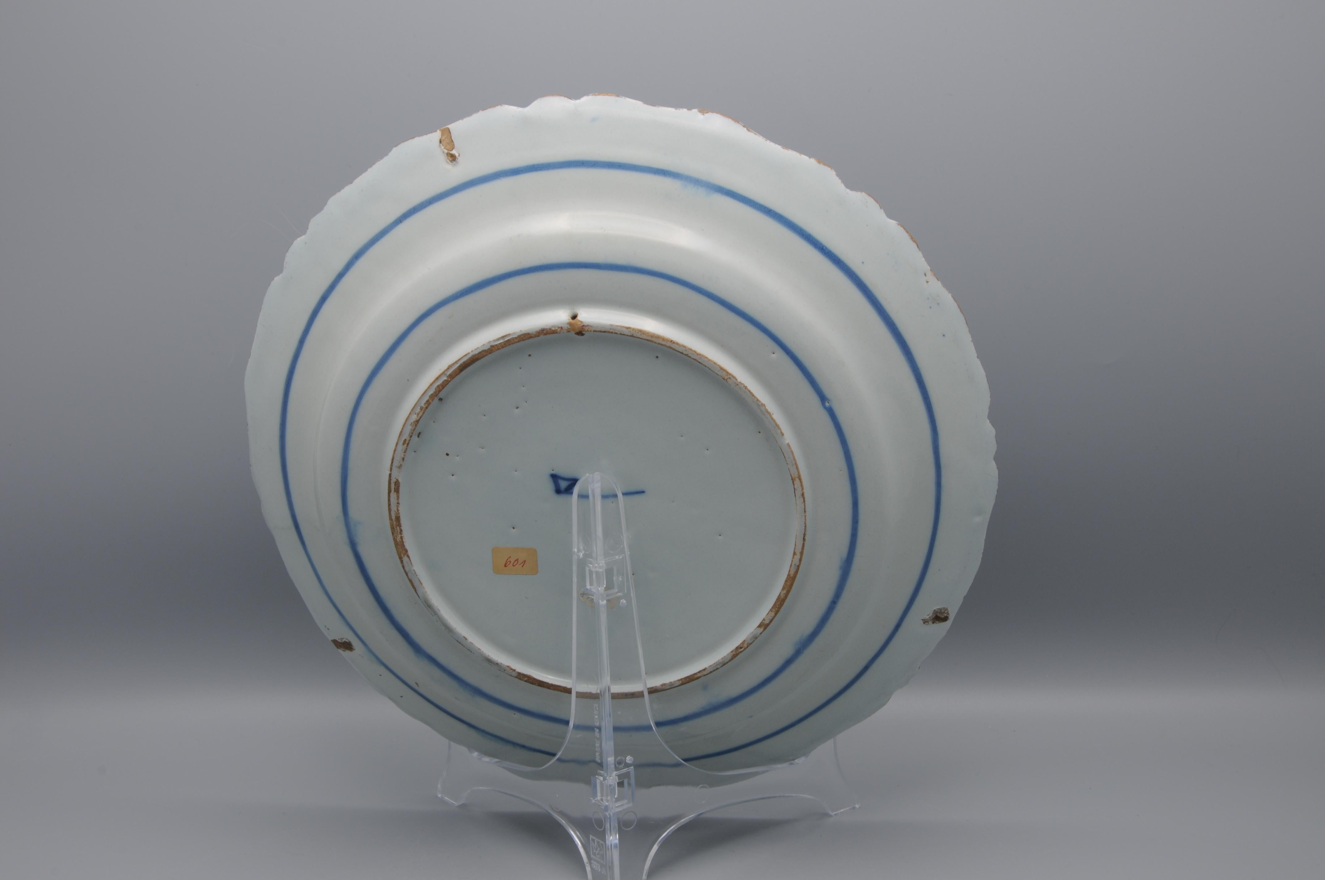 Delft Kangxi style charger, 'De Porceleyne Bijl