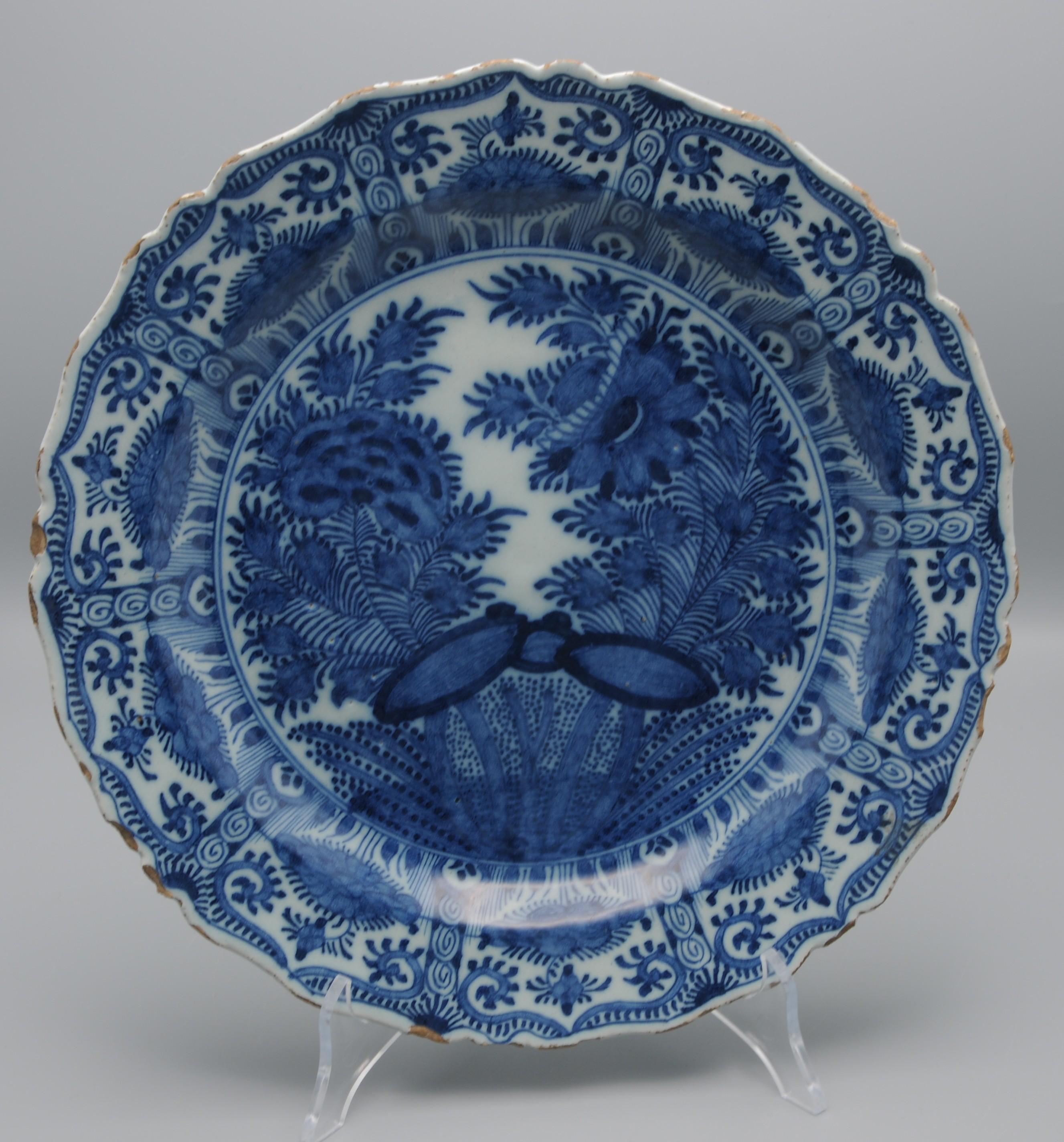 Delft Kangxi style charger, 'De Porceleyne Bijl