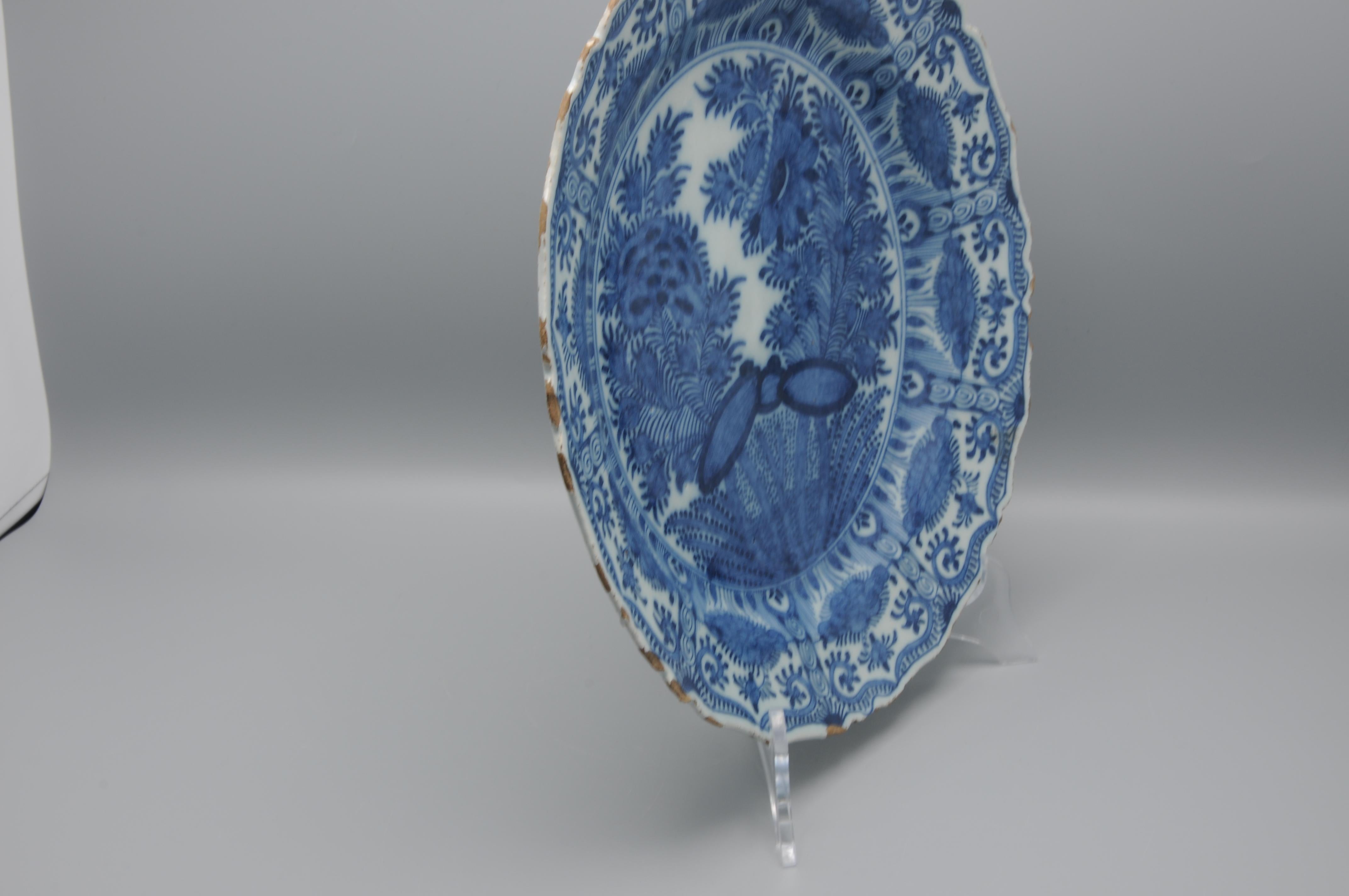 Delft Kangxi style charger, 'De Porceleyne Bijl
