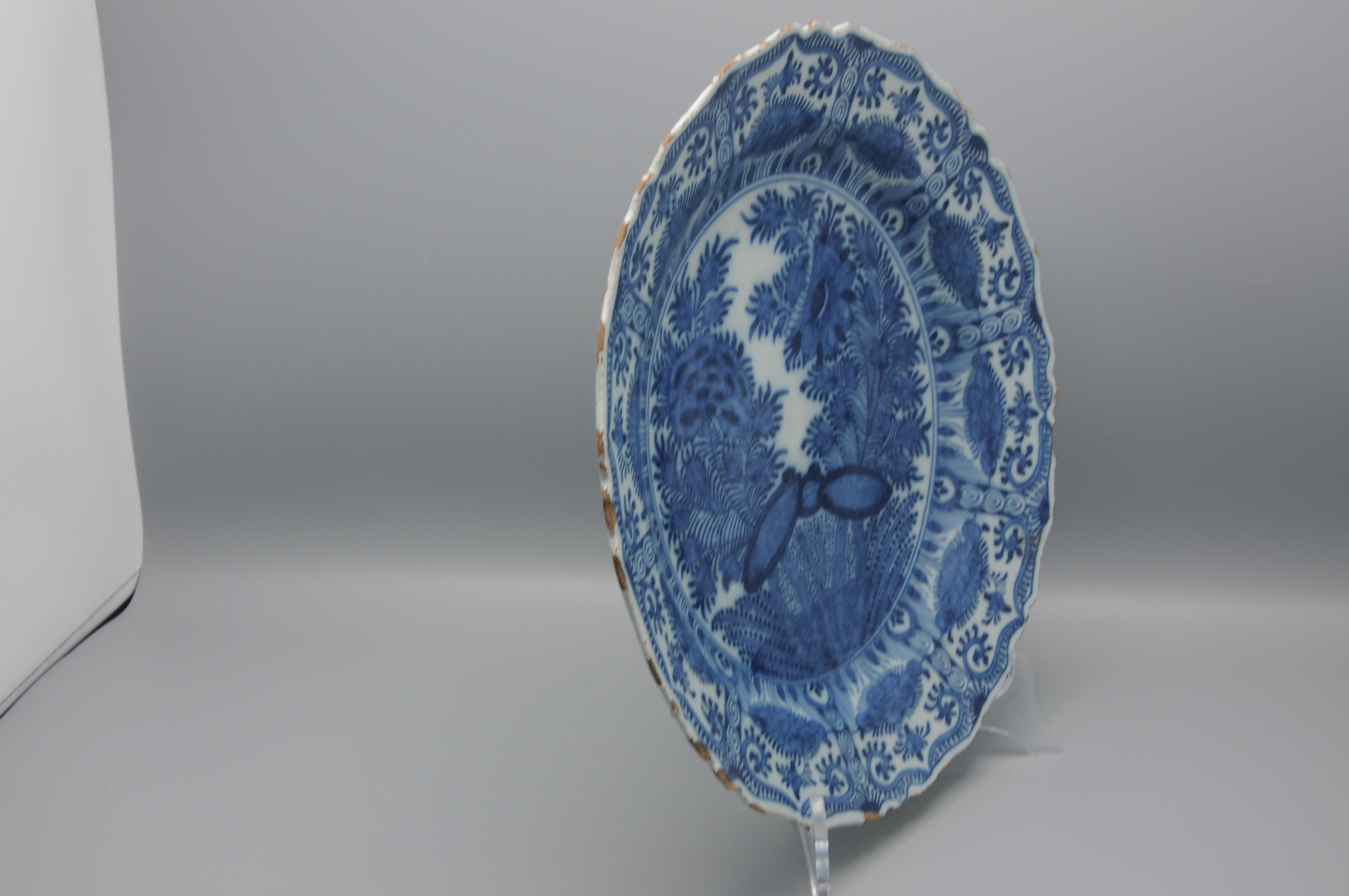 Delft Kangxi style charger, 'De Porceleyne Bijl