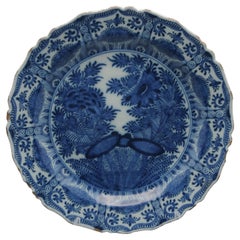 Delft Kangxi style charger, 'De Porceleyne Bijl", 18th century