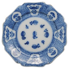 Delft - octagonal dish - mid 18th century