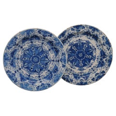 Used Delft - Pair of dishes - 18th century 